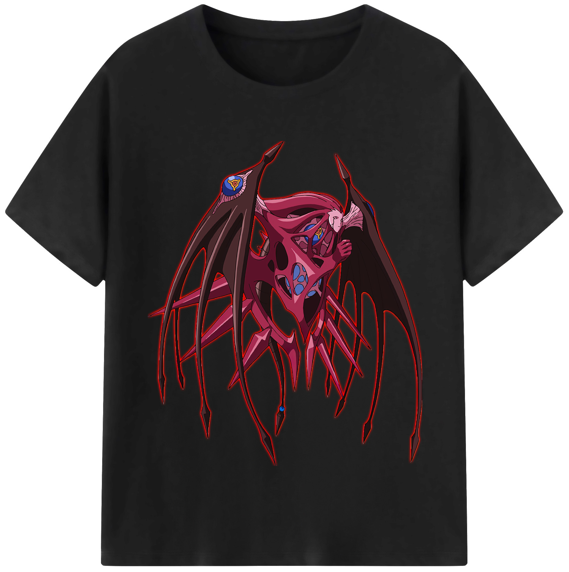 （画像用） 遊☆戯☆王 Yu-Gi-Oh! レディースカジュアルプリントTシャツ（綿100％）