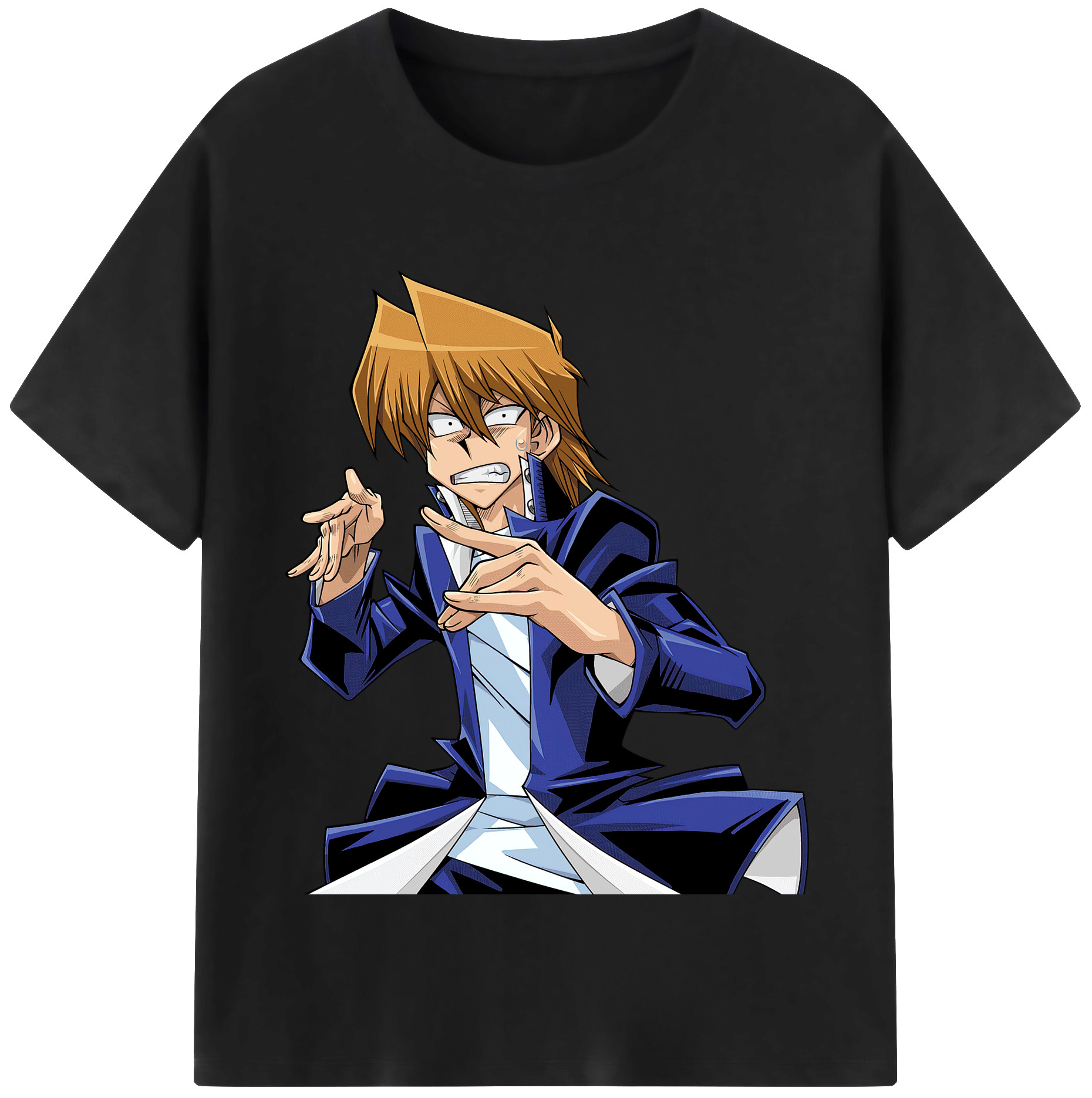 （画像用） 遊☆戯☆王 Yu-Gi-Oh! レディースカジュアルプリントTシャツ（綿100％）