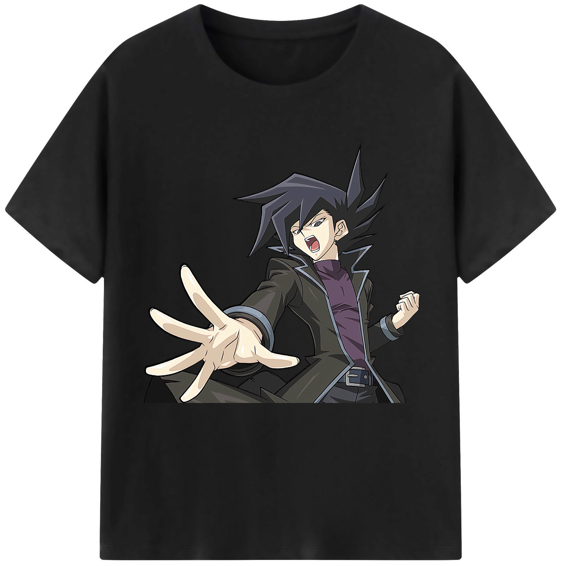 （画像用） 遊☆戯☆王 Yu-Gi-Oh! レディースカジュアルプリントTシャツ（綿100％）