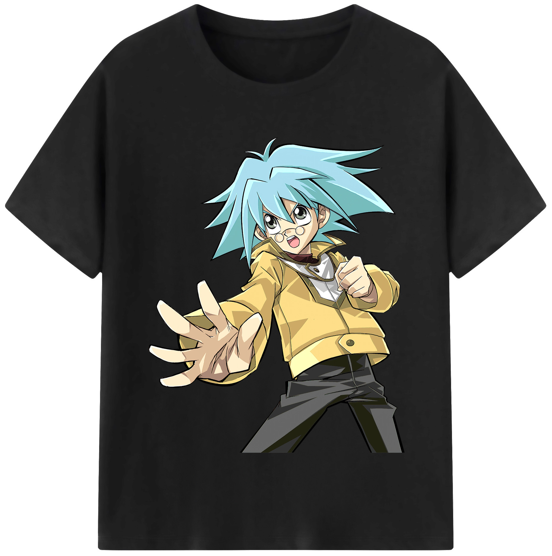 （画像用） 遊☆戯☆王 Yu-Gi-Oh! レディースカジュアルプリントTシャツ（綿100％）