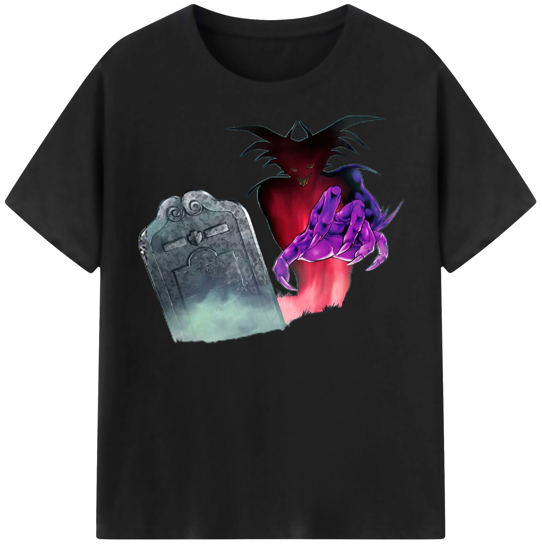 （画像用） 遊☆戯☆王 Yu-Gi-Oh! レディースカジュアルプリントTシャツ（綿100％）
