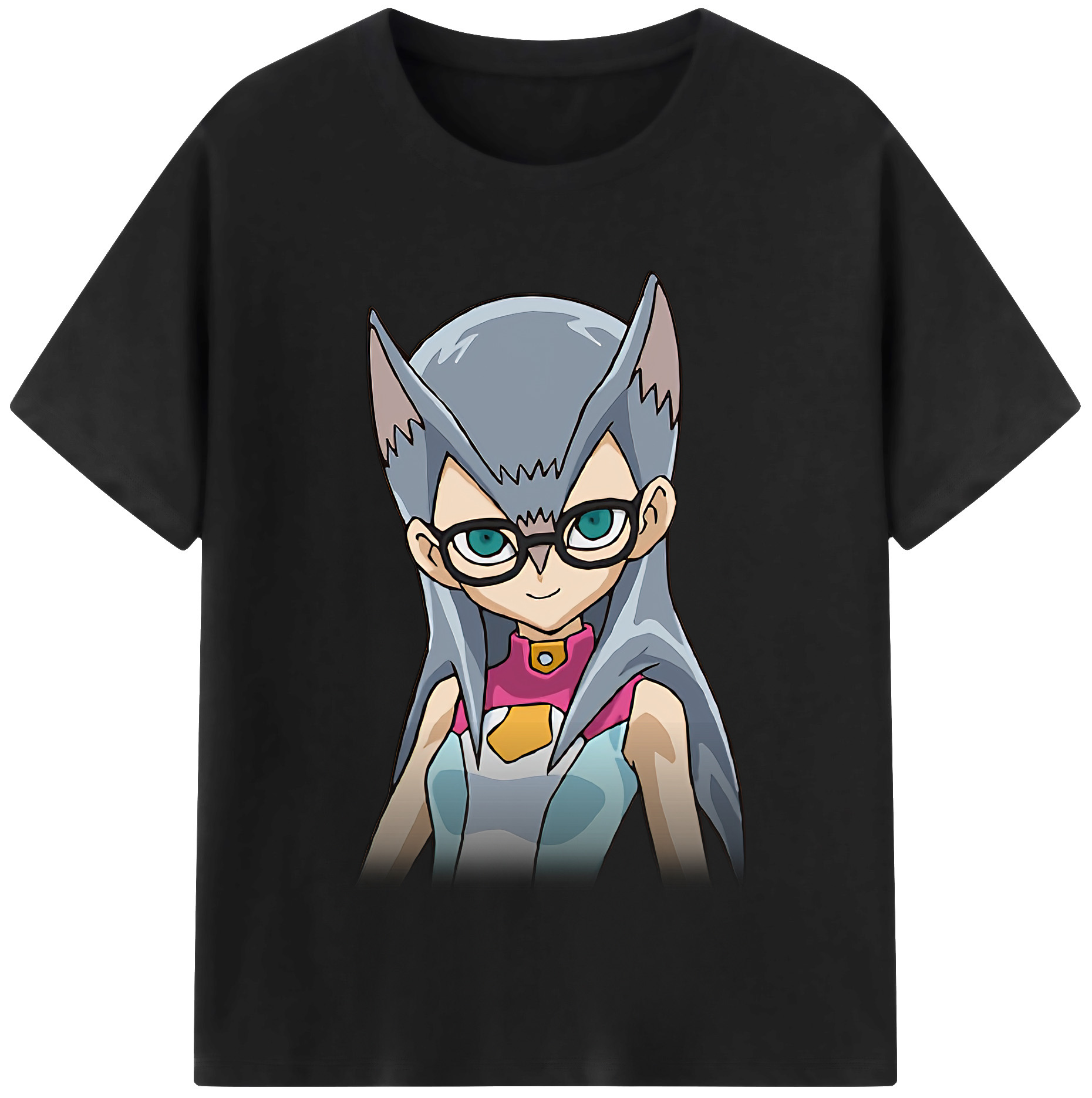 （画像用） 遊☆戯☆王 Yu-Gi-Oh! レディースカジュアルプリントTシャツ（綿100％）