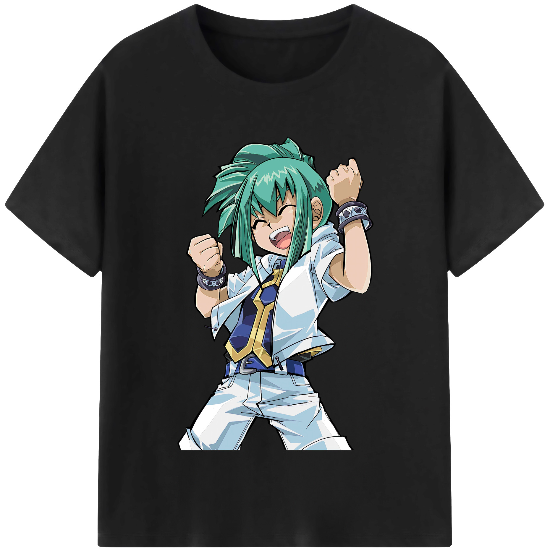 （画像用） 遊☆戯☆王 Yu-Gi-Oh! レディースカジュアルプリントTシャツ（綿100％）