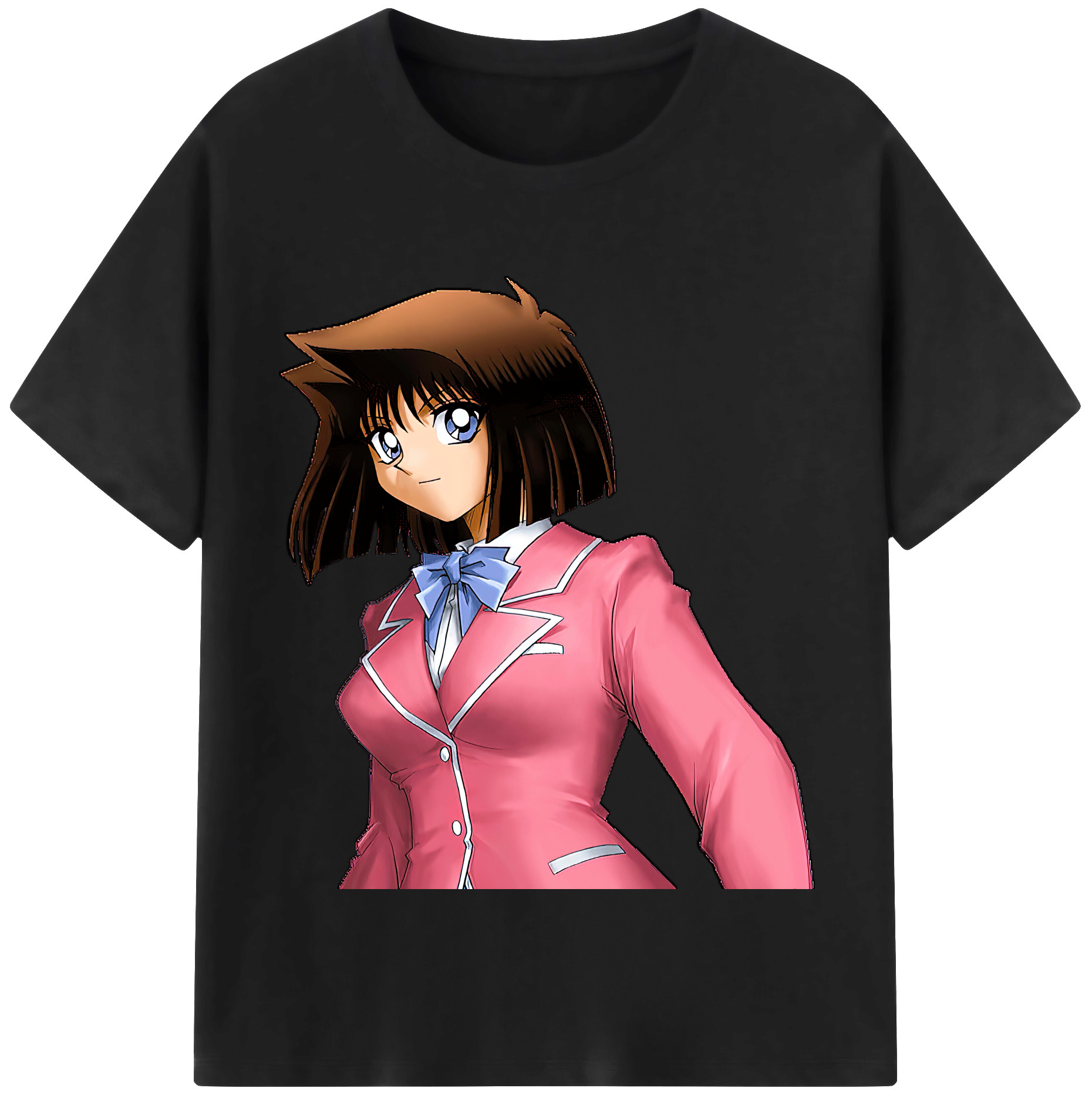 （画像用） 遊☆戯☆王 Yu-Gi-Oh! レディースカジュアルプリントTシャツ（綿100％）