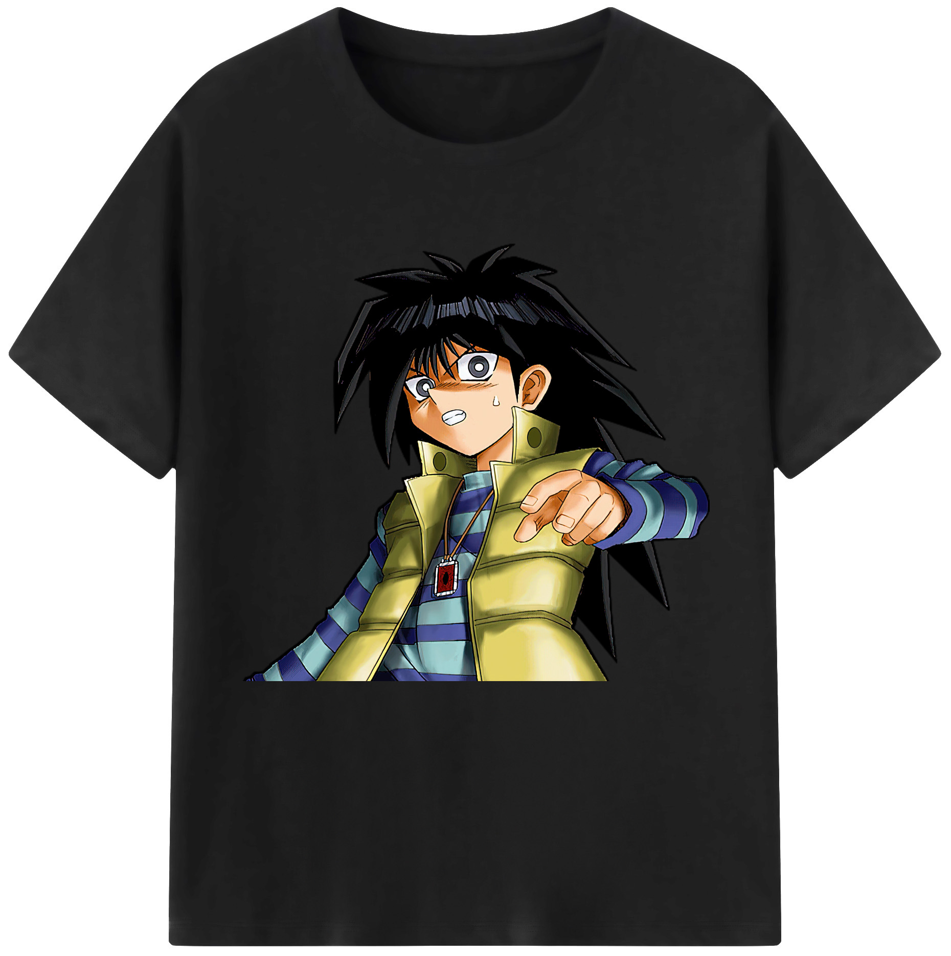 （画像用） 遊☆戯☆王 Yu-Gi-Oh! レディースカジュアルプリントTシャツ（綿100％）