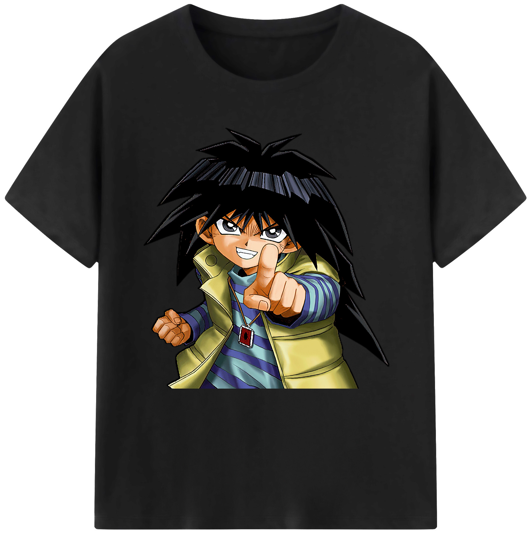 （画像用） 遊☆戯☆王 Yu-Gi-Oh! レディースカジュアルプリントTシャツ（綿100％）