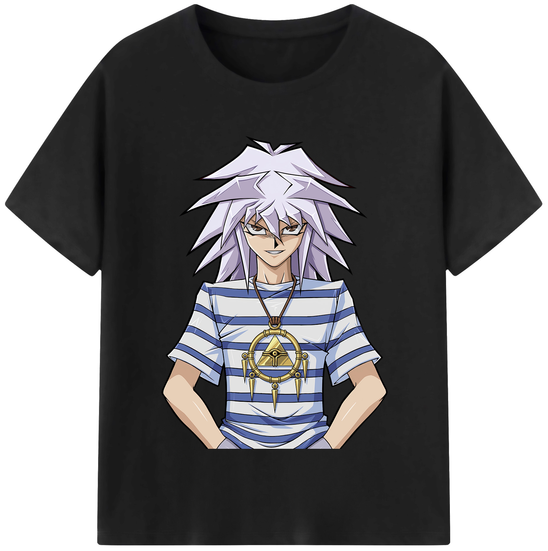 （画像用） 遊☆戯☆王 Yu-Gi-Oh! レディースカジュアルプリントTシャツ（綿100％）