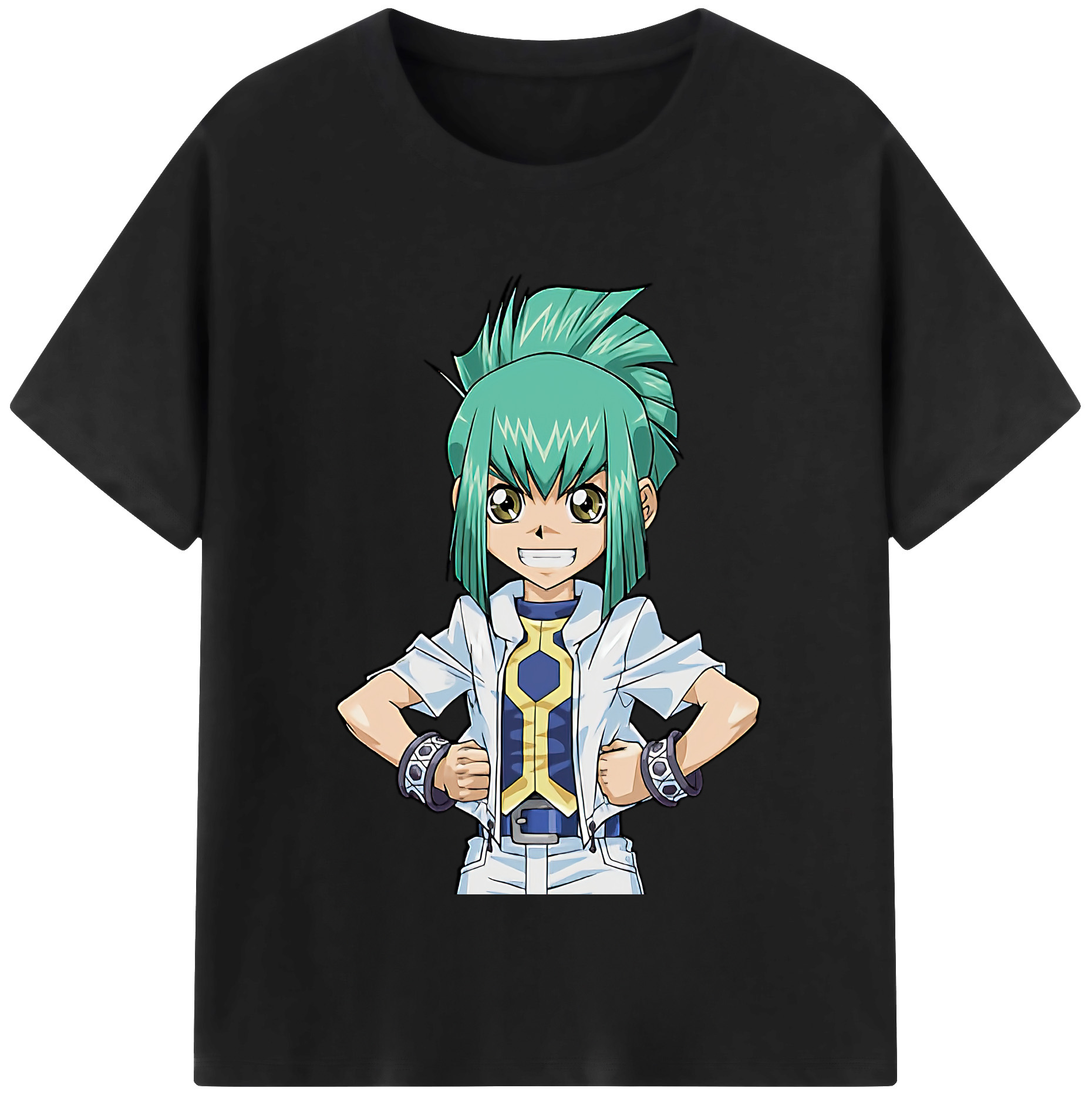 （画像用） 遊☆戯☆王 Yu-Gi-Oh! レディースカジュアルプリントTシャツ（綿100％）