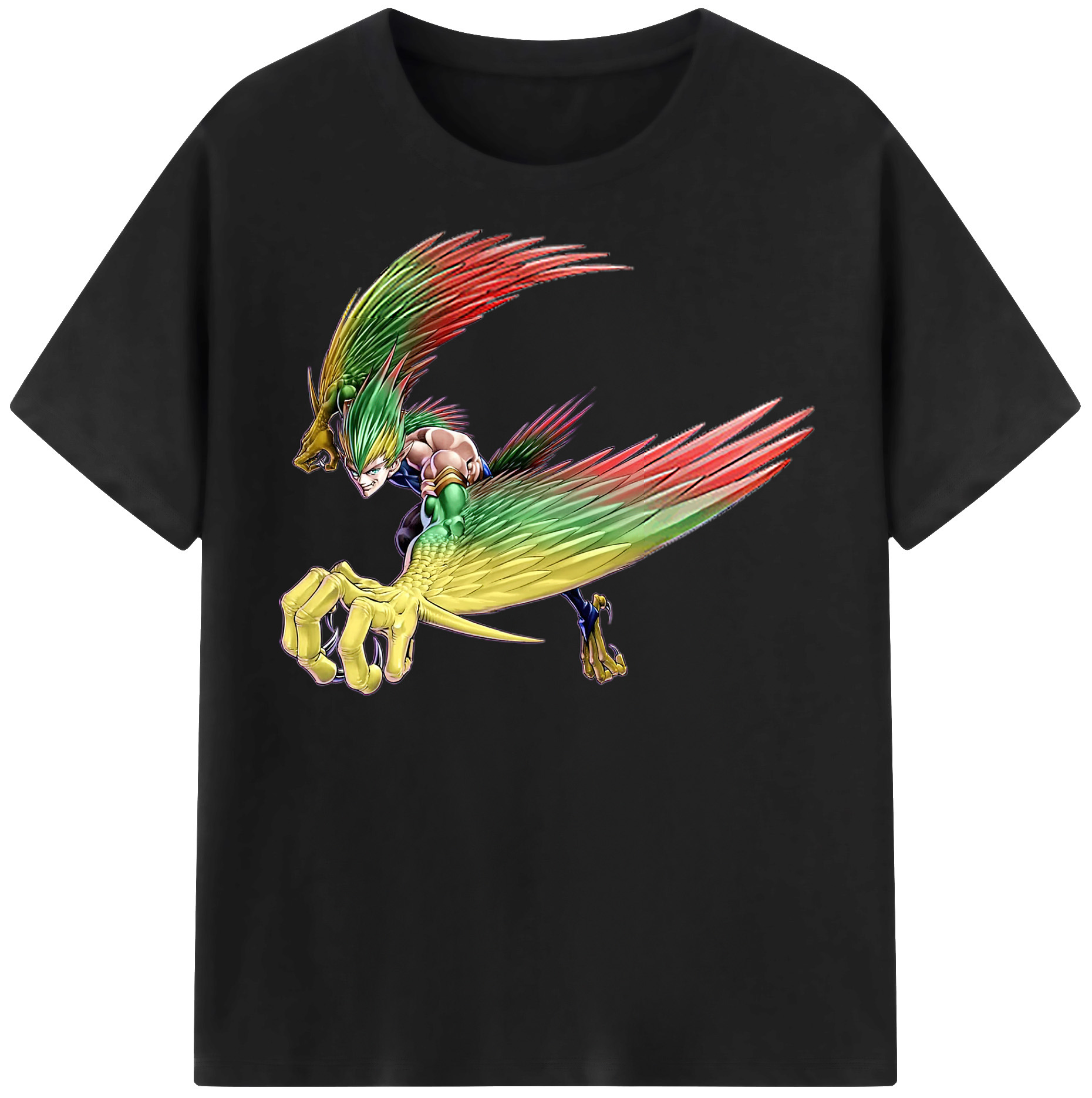 （画像用） 遊☆戯☆王 Yu-Gi-Oh! レディースカジュアルプリントTシャツ（綿100％）