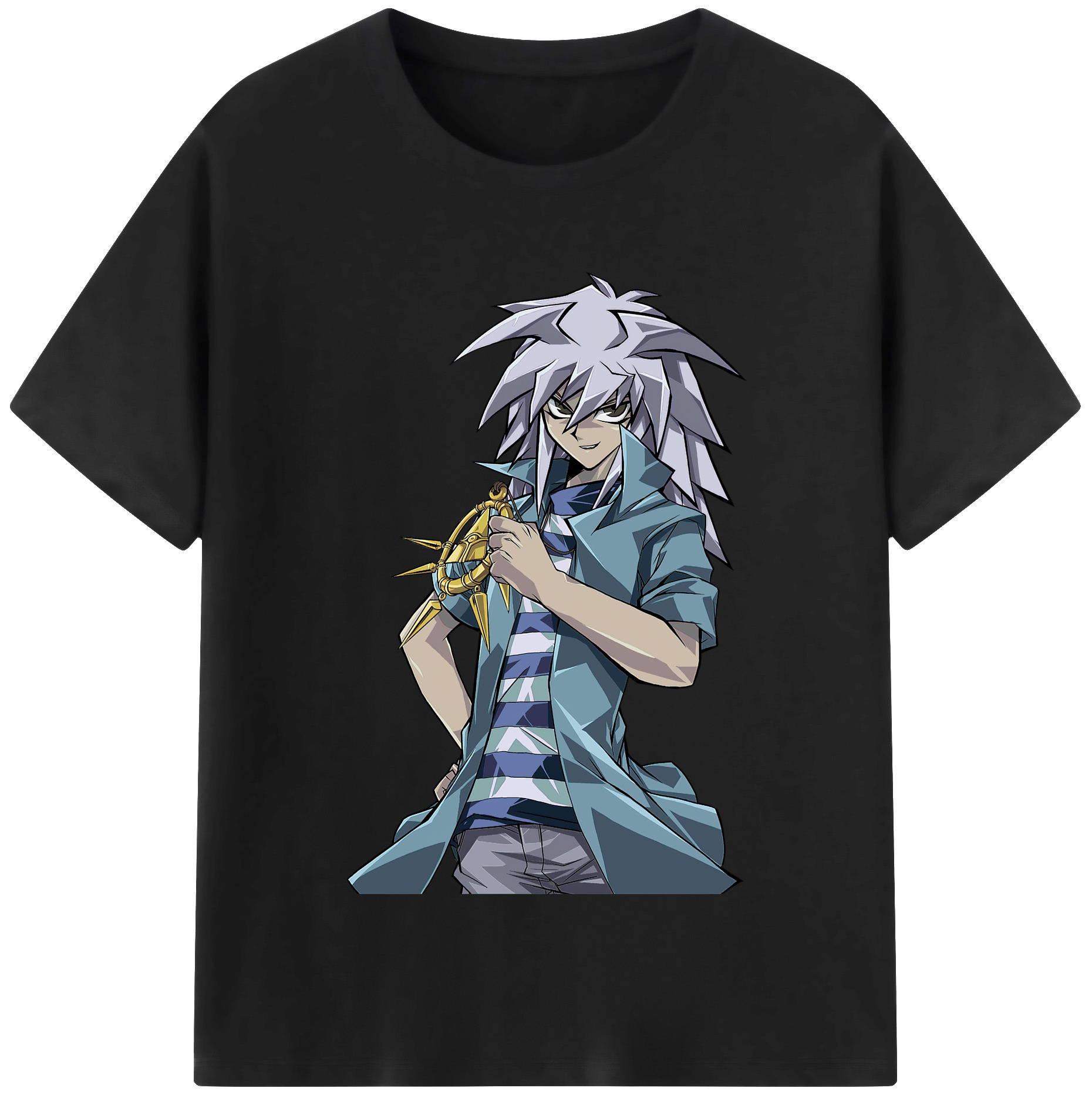 （画像用） 遊☆戯☆王 Yu-Gi-Oh! レディースカジュアルプリントTシャツ（綿100％）