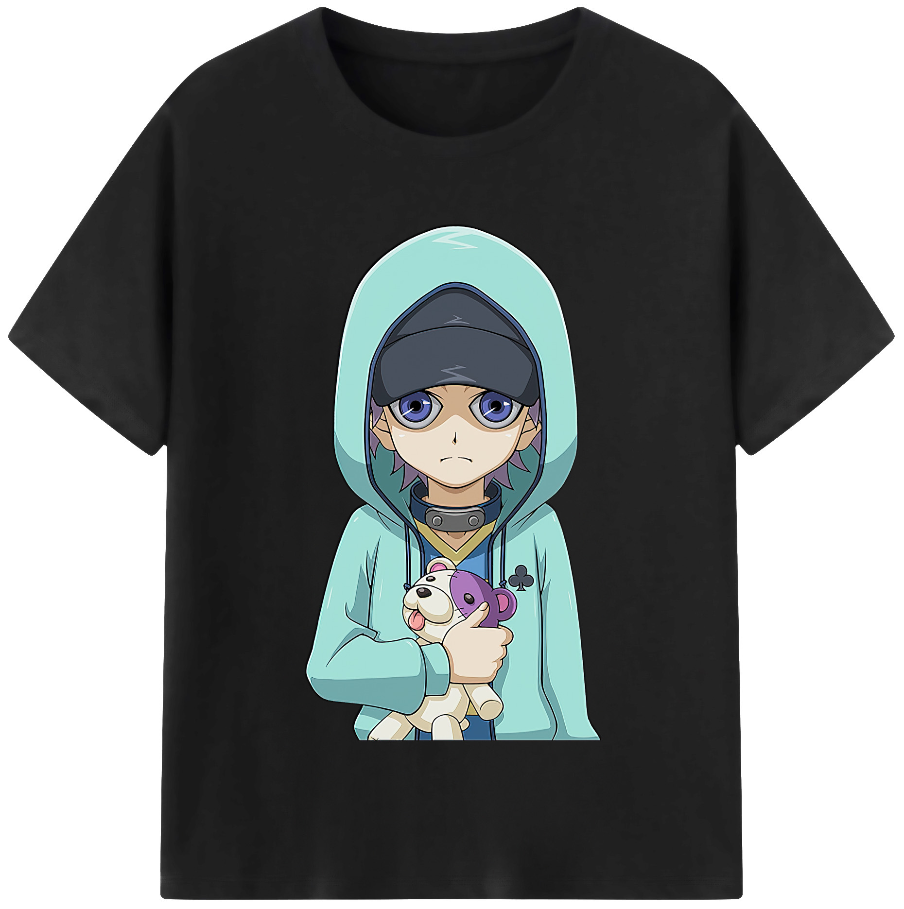 （画像用） 遊☆戯☆王 Yu-Gi-Oh! レディースカジュアルプリントTシャツ（綿100％）