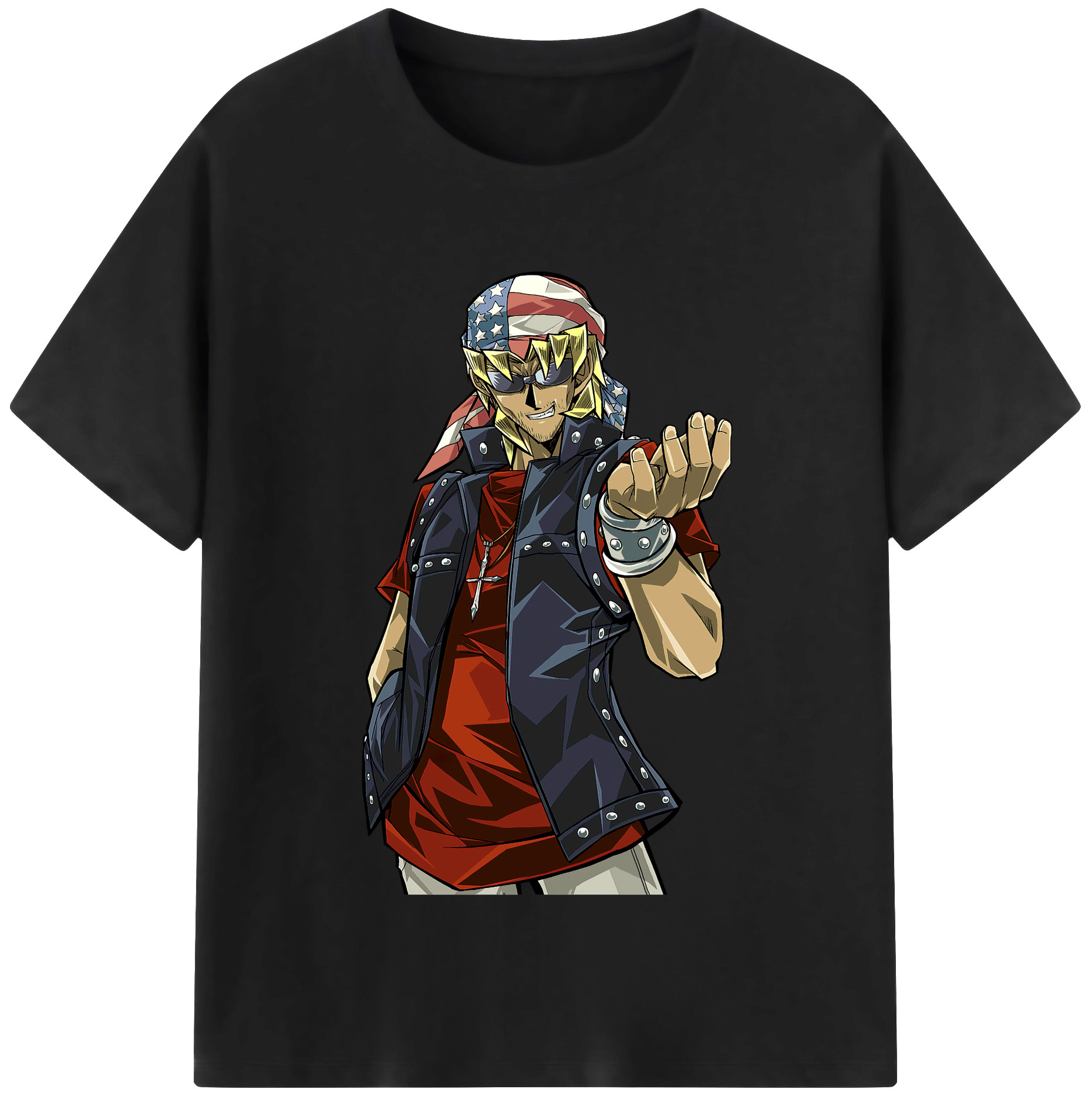 （画像用） 遊☆戯☆王 Yu-Gi-Oh! レディースカジュアルプリントTシャツ（綿100％）