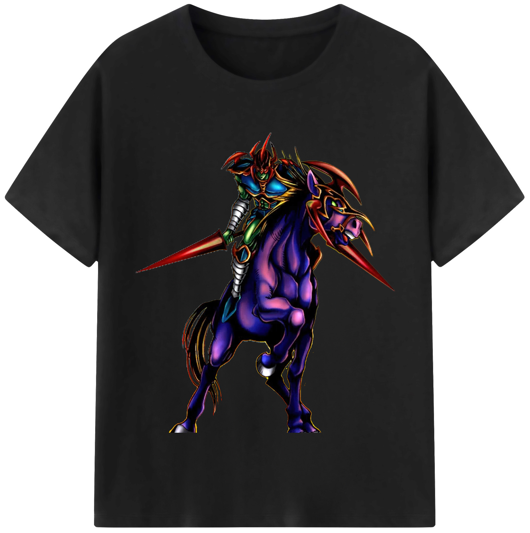 （画像用） 遊☆戯☆王 Yu-Gi-Oh! レディースカジュアルプリントTシャツ（綿100％）