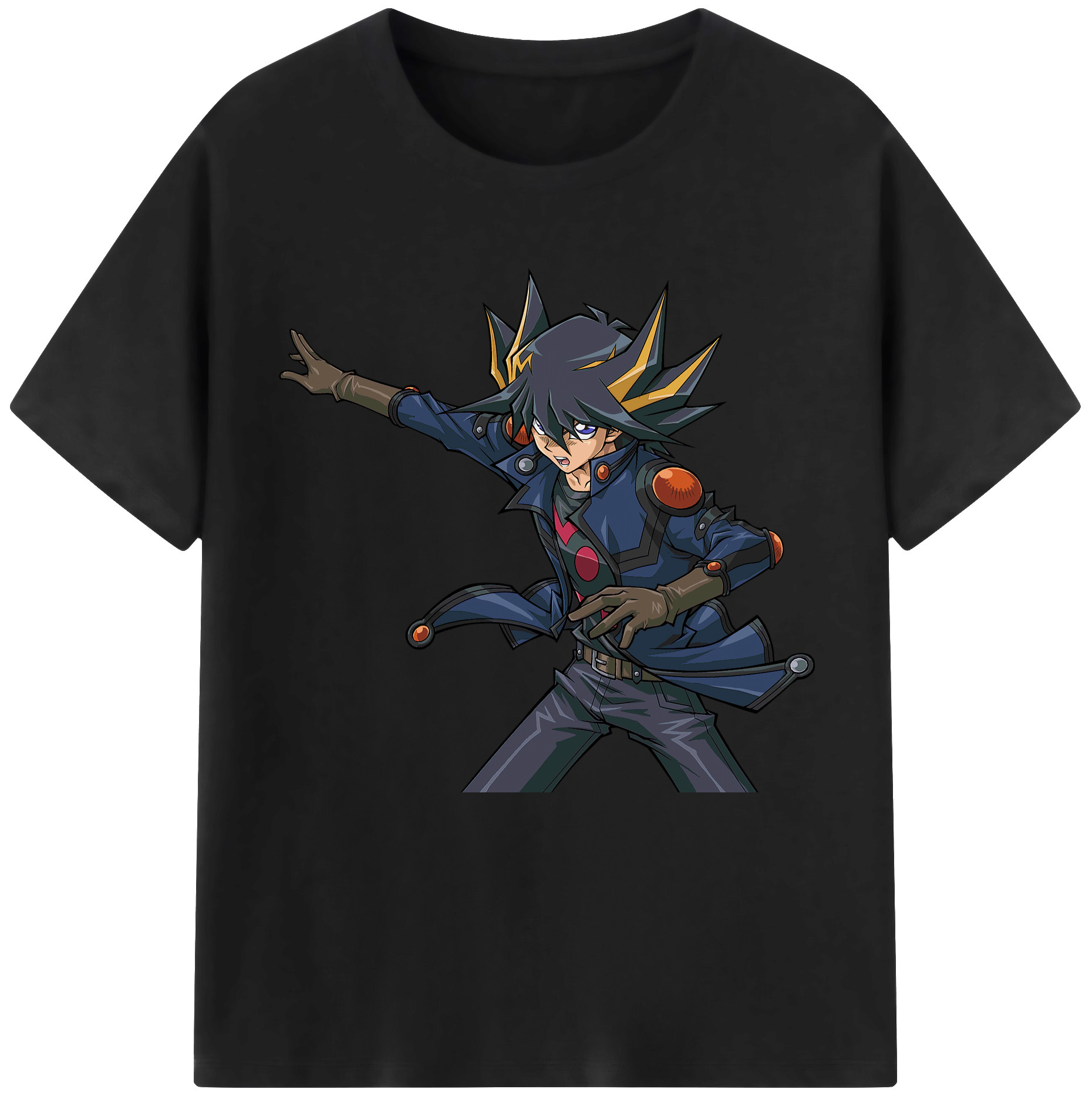 （画像用） 遊☆戯☆王 Yu-Gi-Oh! レディースカジュアルプリントTシャツ（綿100％）