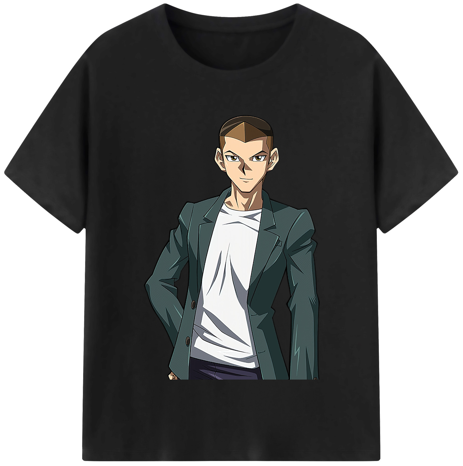 （画像用） 遊☆戯☆王 Yu-Gi-Oh! レディースカジュアルプリントTシャツ（綿100％）