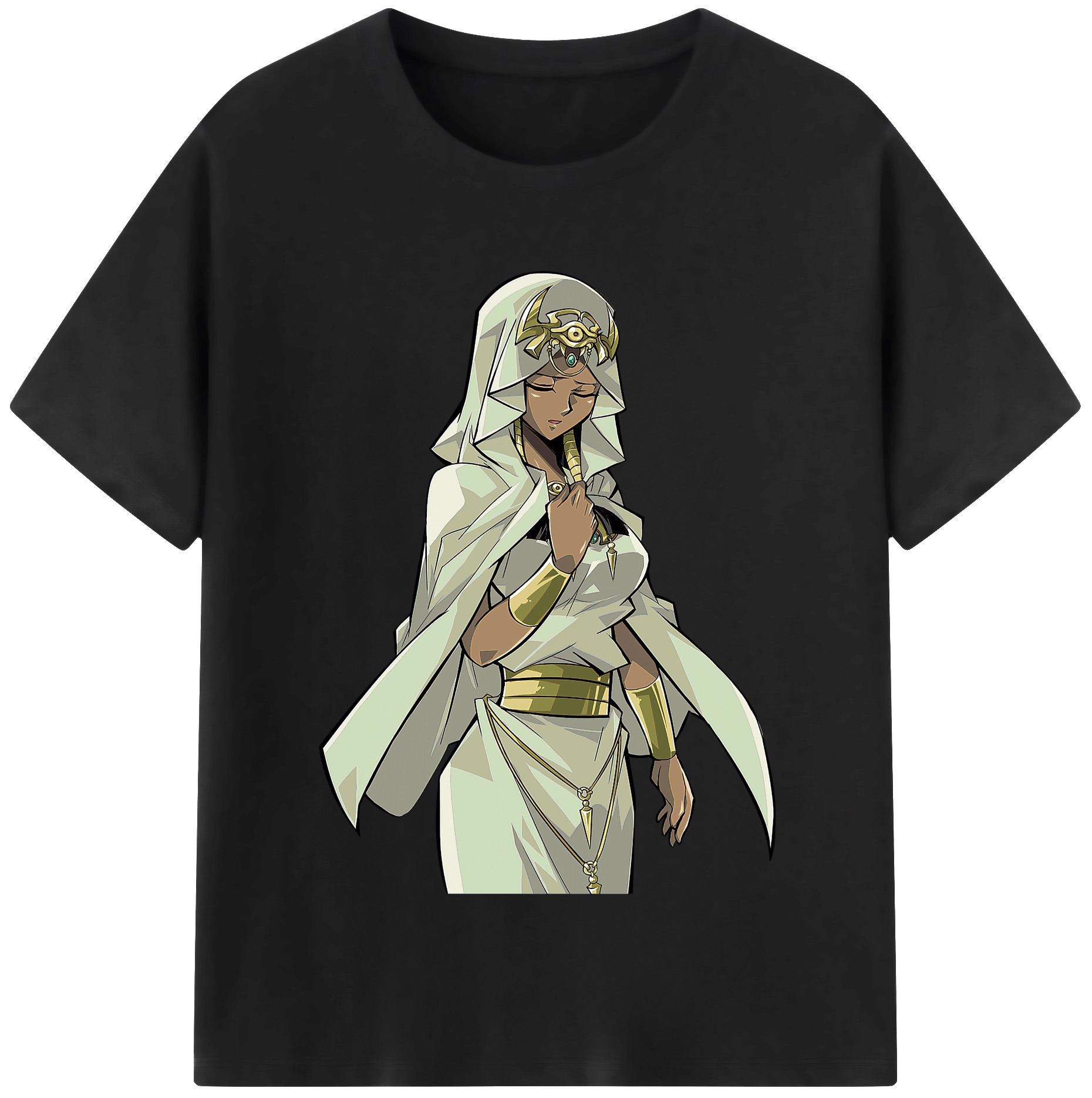 （画像用） 遊☆戯☆王 Yu-Gi-Oh! レディースカジュアルプリントTシャツ（綿100％）