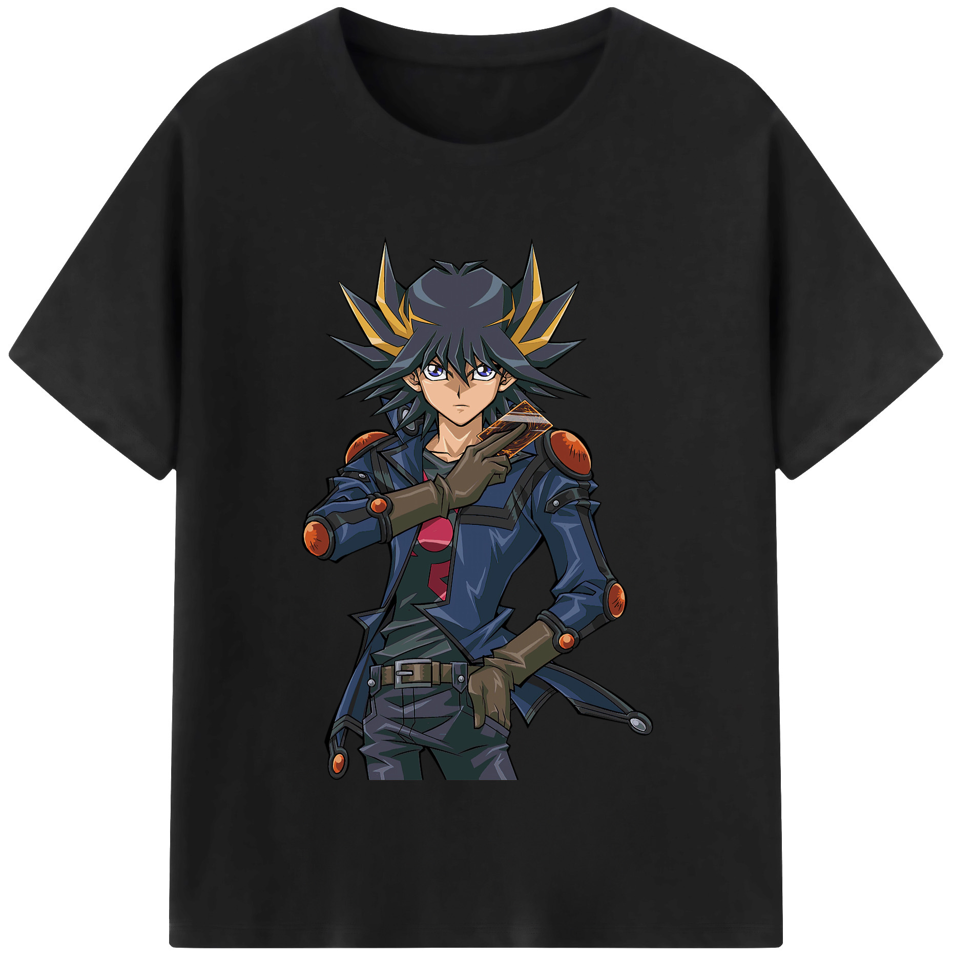 （画像用） 遊☆戯☆王 Yu-Gi-Oh! レディースカジュアルプリントTシャツ（綿100％）
