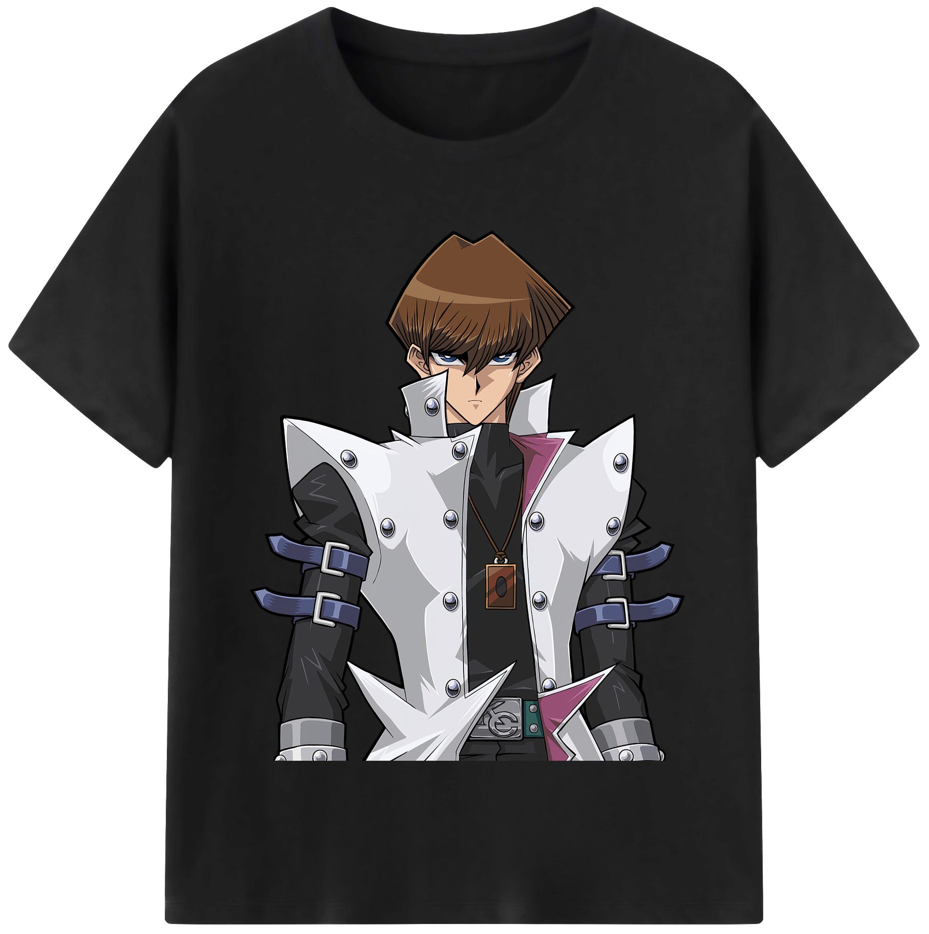 （画像用） 遊☆戯☆王 Yu-Gi-Oh! レディースカジュアルプリントTシャツ（綿100％）