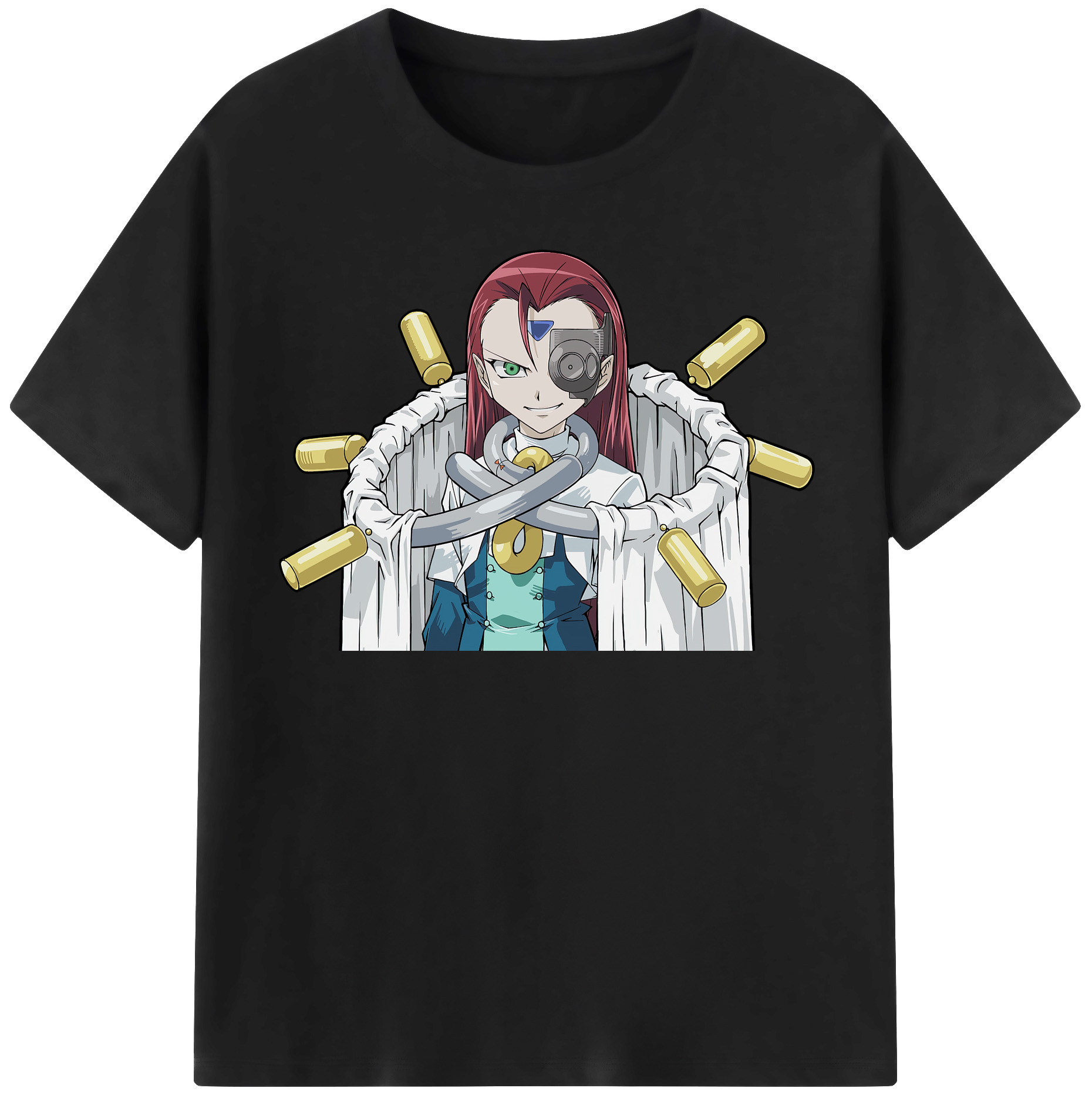 （画像用） 遊☆戯☆王 Yu-Gi-Oh! レディースカジュアルプリントTシャツ（綿100％）