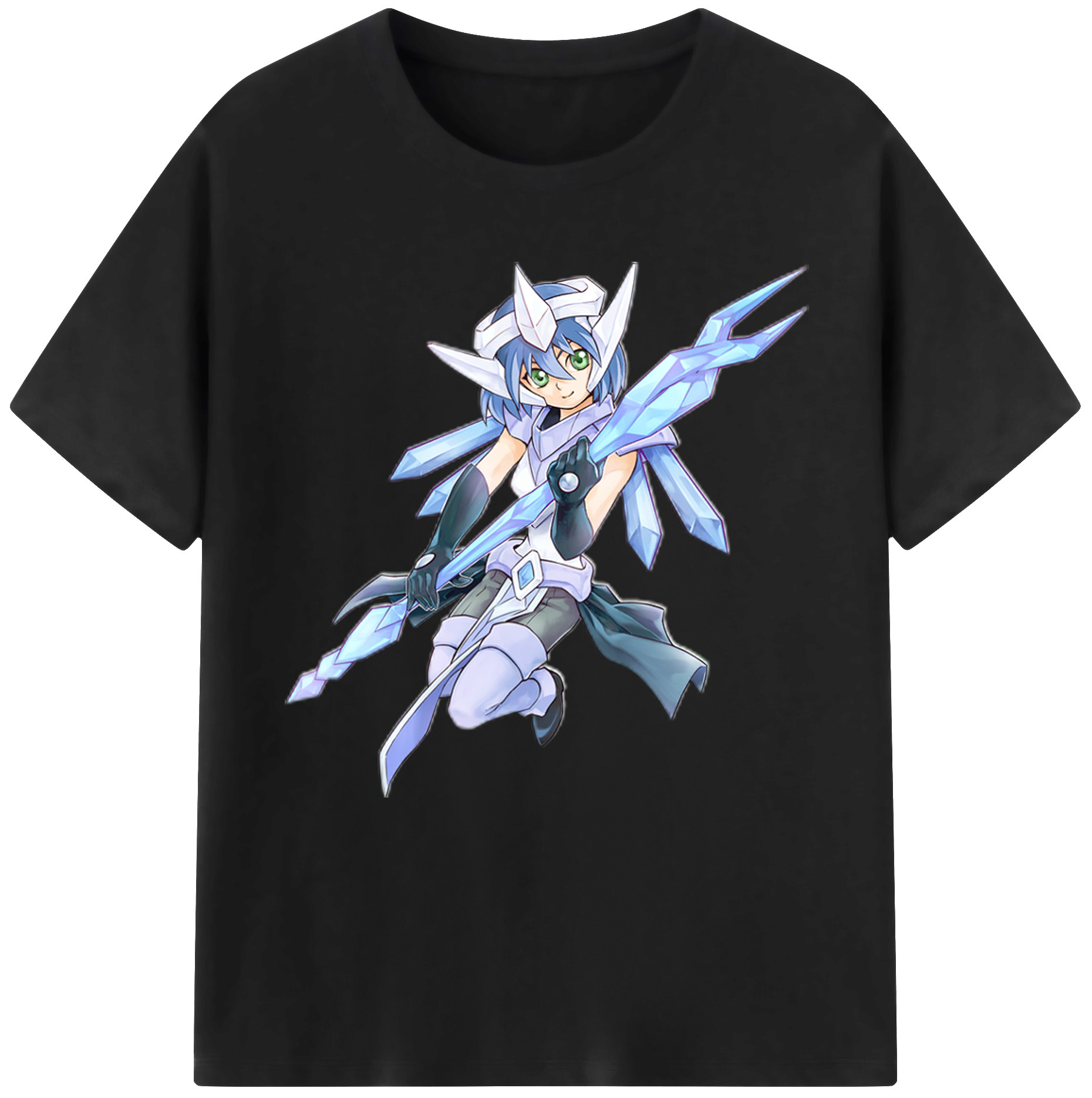 （画像用） 遊☆戯☆王 Yu-Gi-Oh! レディースカジュアルプリントTシャツ（綿100％）
