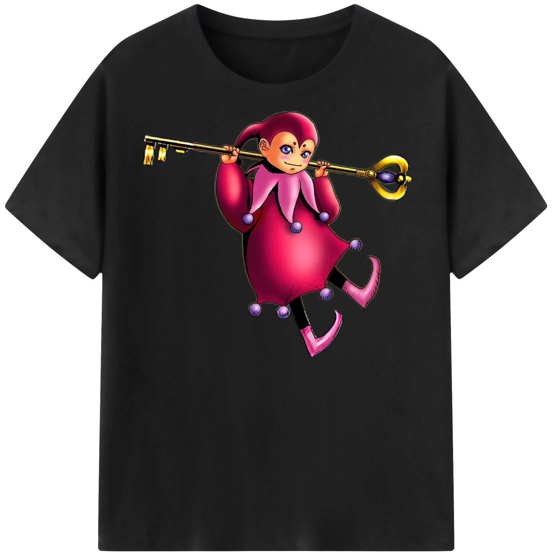 （画像用） 遊☆戯☆王 Yu-Gi-Oh! レディースカジュアルプリントTシャツ（綿100％）