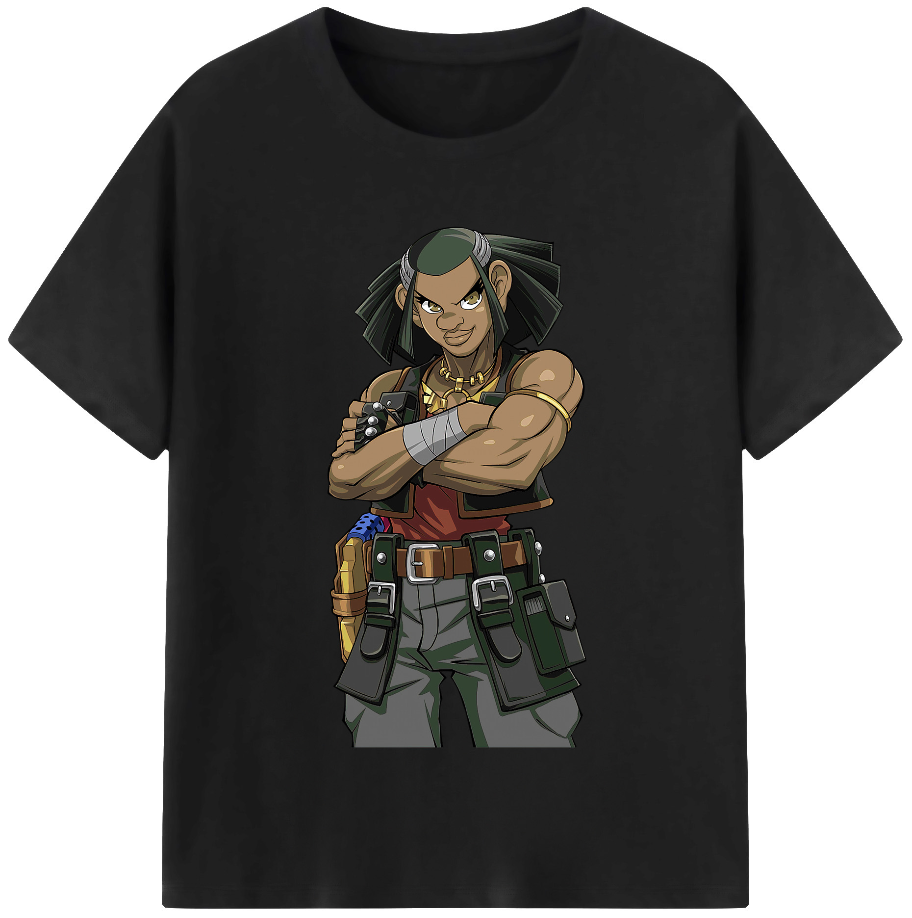 （画像用） 遊☆戯☆王 Yu-Gi-Oh! レディースカジュアルプリントTシャツ（綿100％）