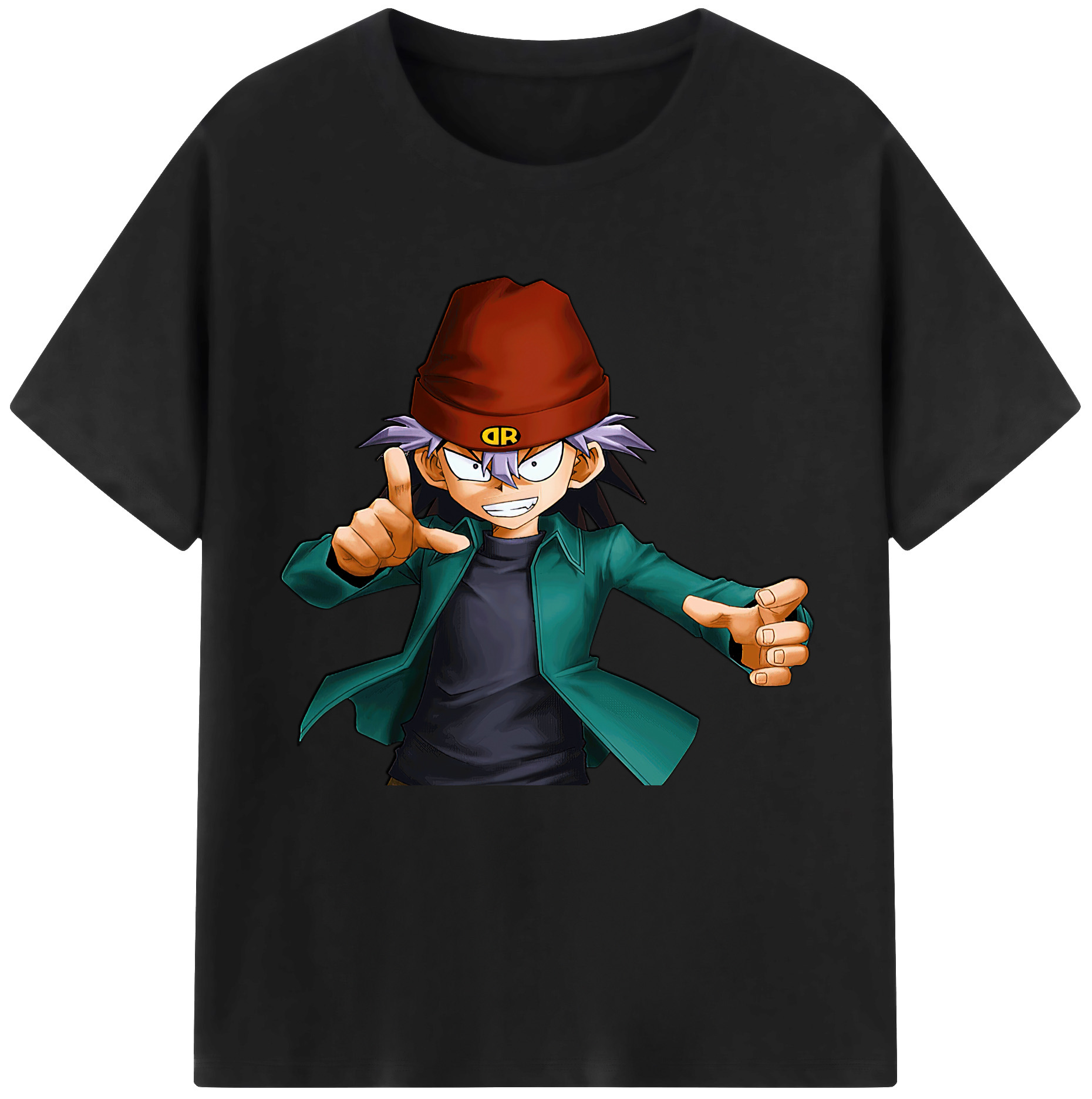 （画像用） 遊☆戯☆王 Yu-Gi-Oh! レディースカジュアルプリントTシャツ（綿100％）