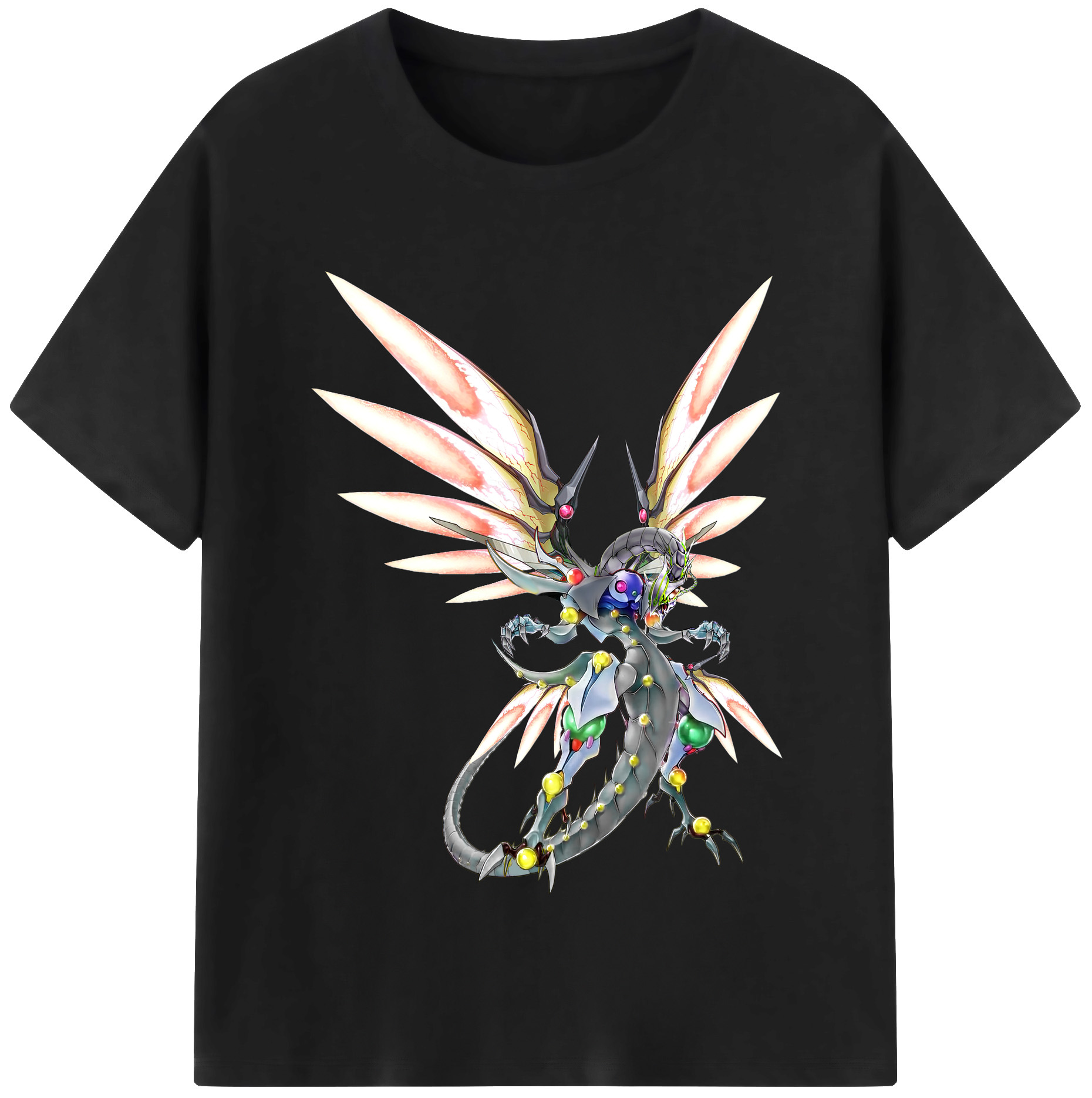 （画像用） 遊☆戯☆王 Yu-Gi-Oh! レディースカジュアルプリントTシャツ（綿100％）