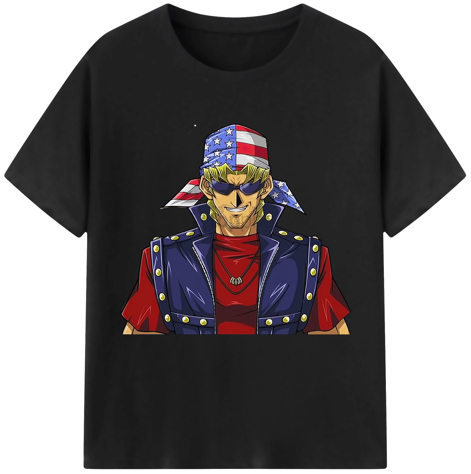 （画像用） 遊☆戯☆王 Yu-Gi-Oh! レディースカジュアルプリントTシャツ（綿100％）