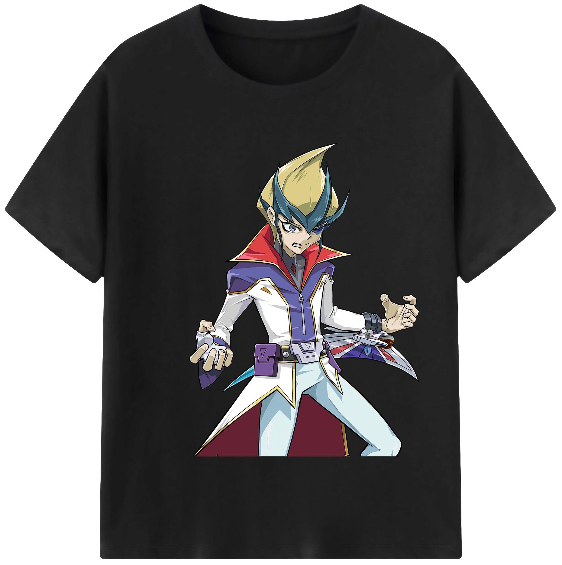 （画像用） 遊☆戯☆王 Yu-Gi-Oh! レディースカジュアルプリントTシャツ（綿100％）