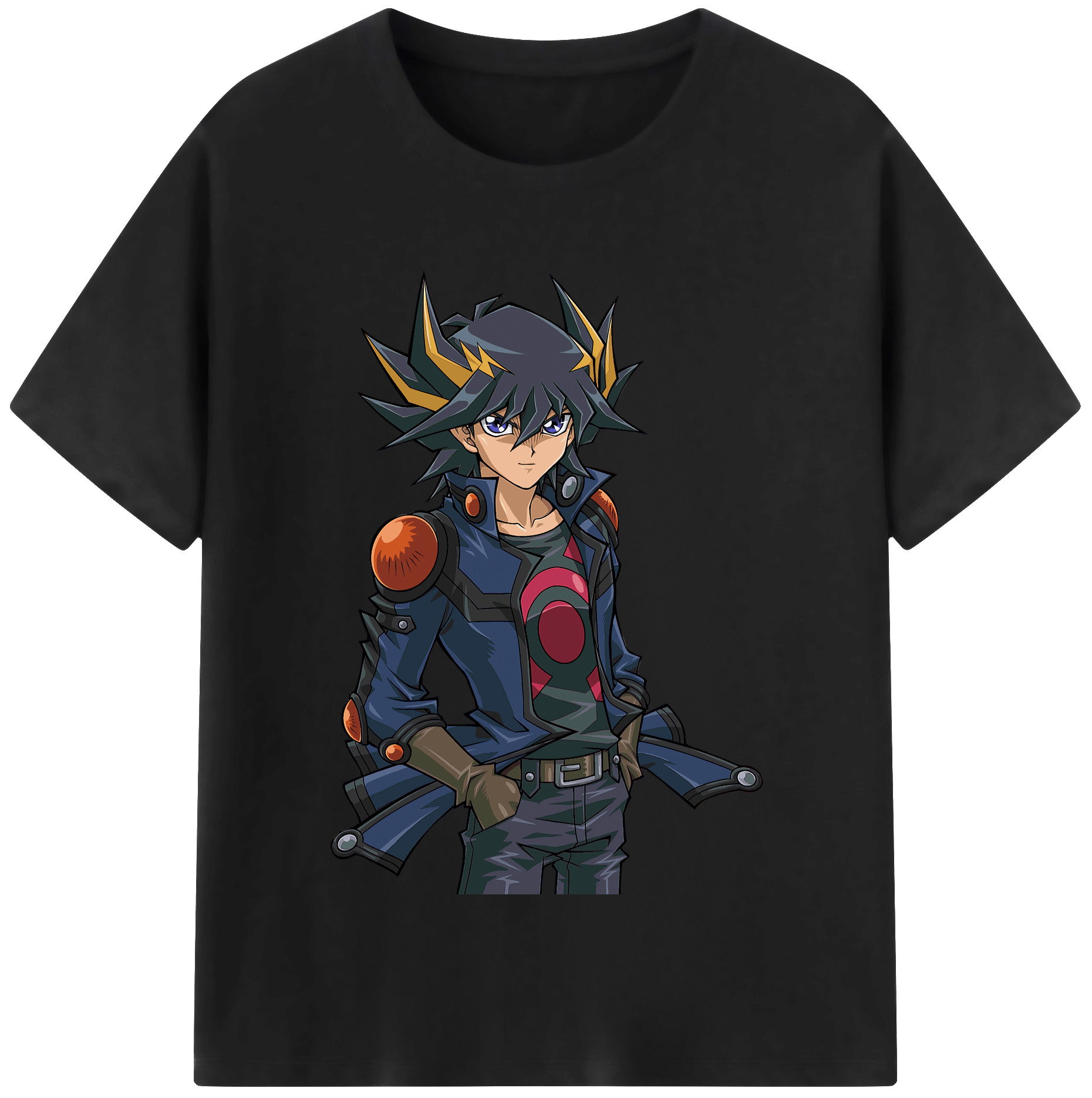 （画像用） 遊☆戯☆王 Yu-Gi-Oh! レディースカジュアルプリントTシャツ（綿100％）