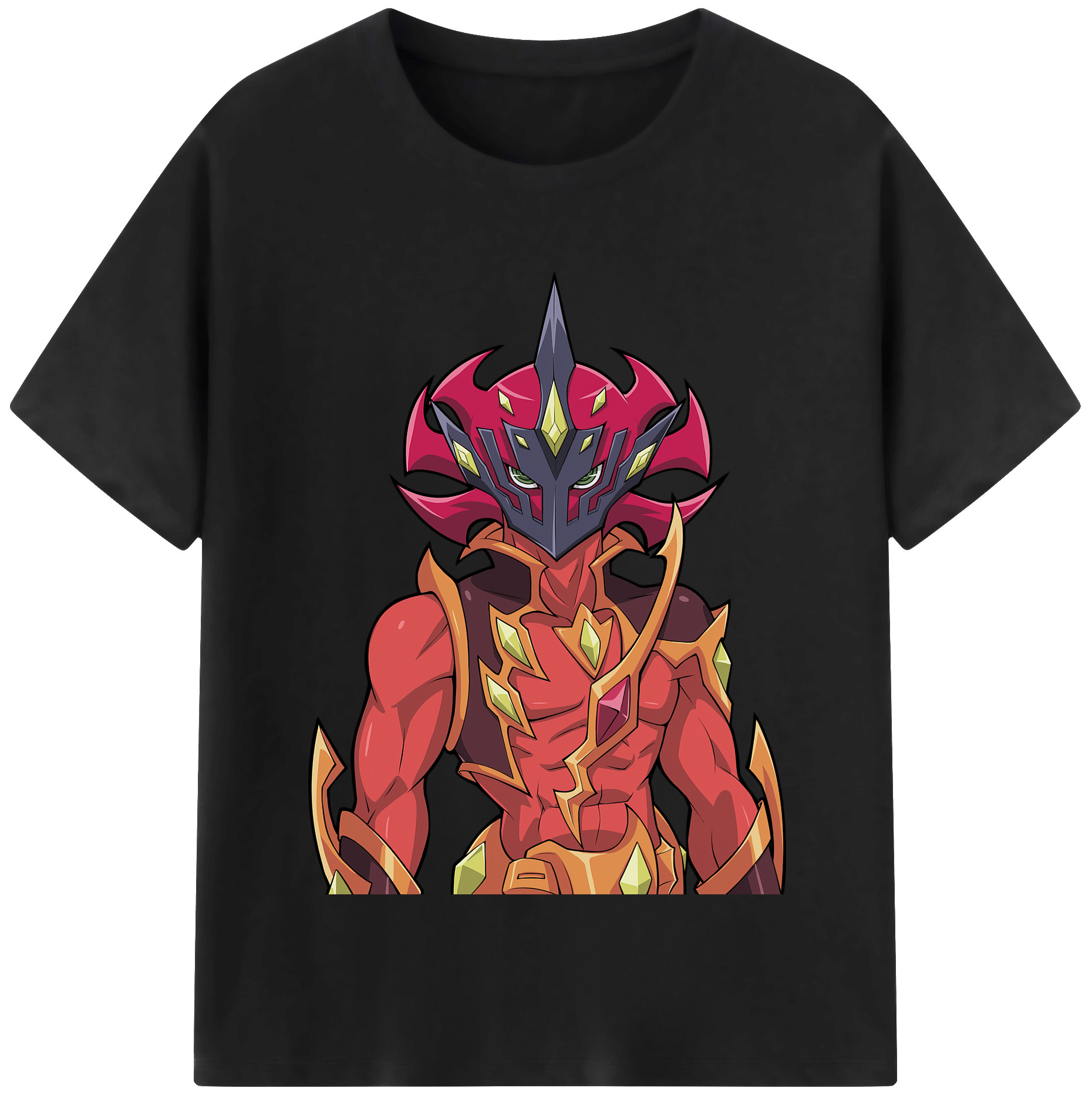（画像用） 遊☆戯☆王 Yu-Gi-Oh! レディースカジュアルプリントTシャツ（綿100％）