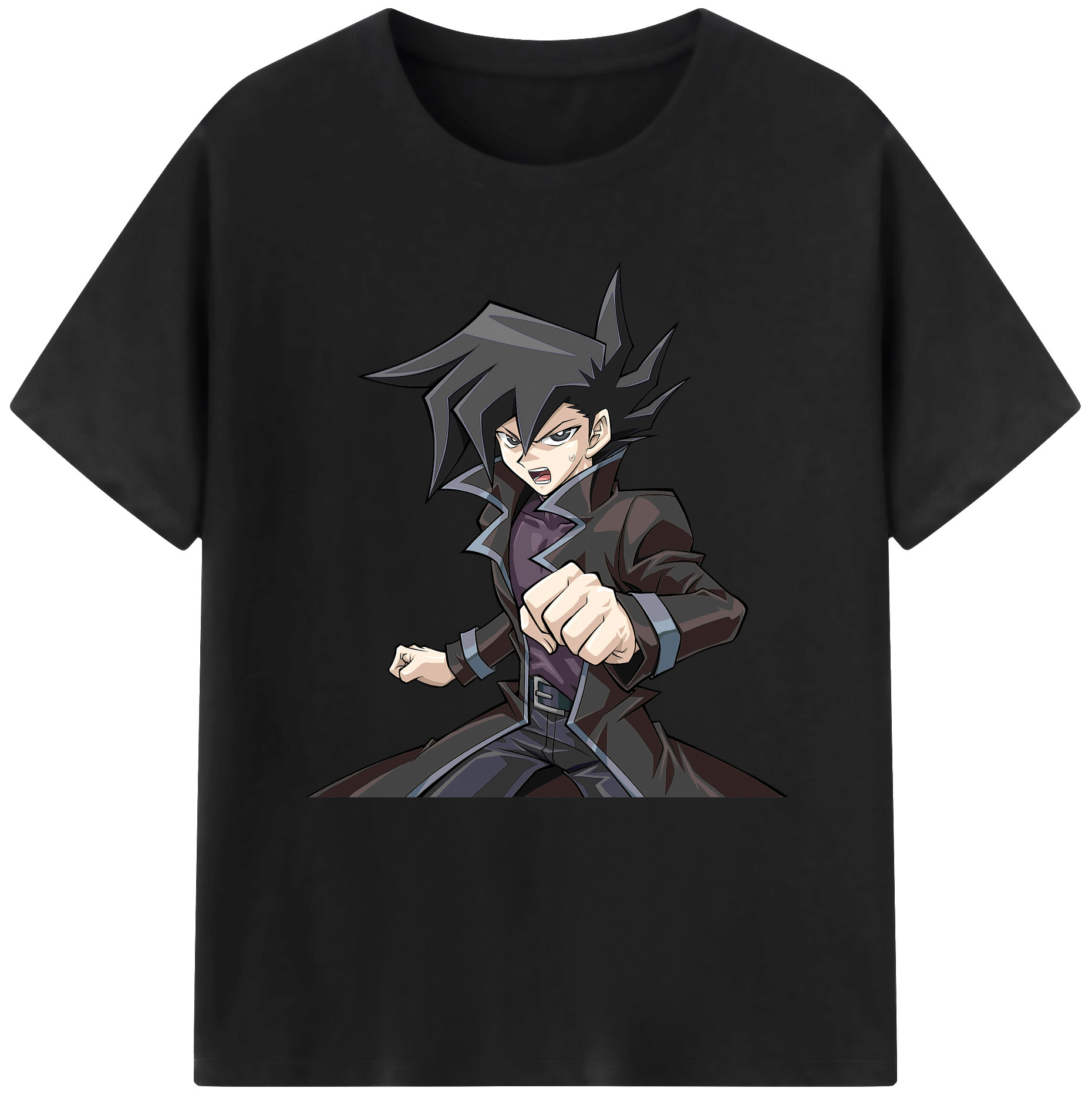 （画像用） 遊☆戯☆王 Yu-Gi-Oh! レディースカジュアルプリントTシャツ（綿100％）