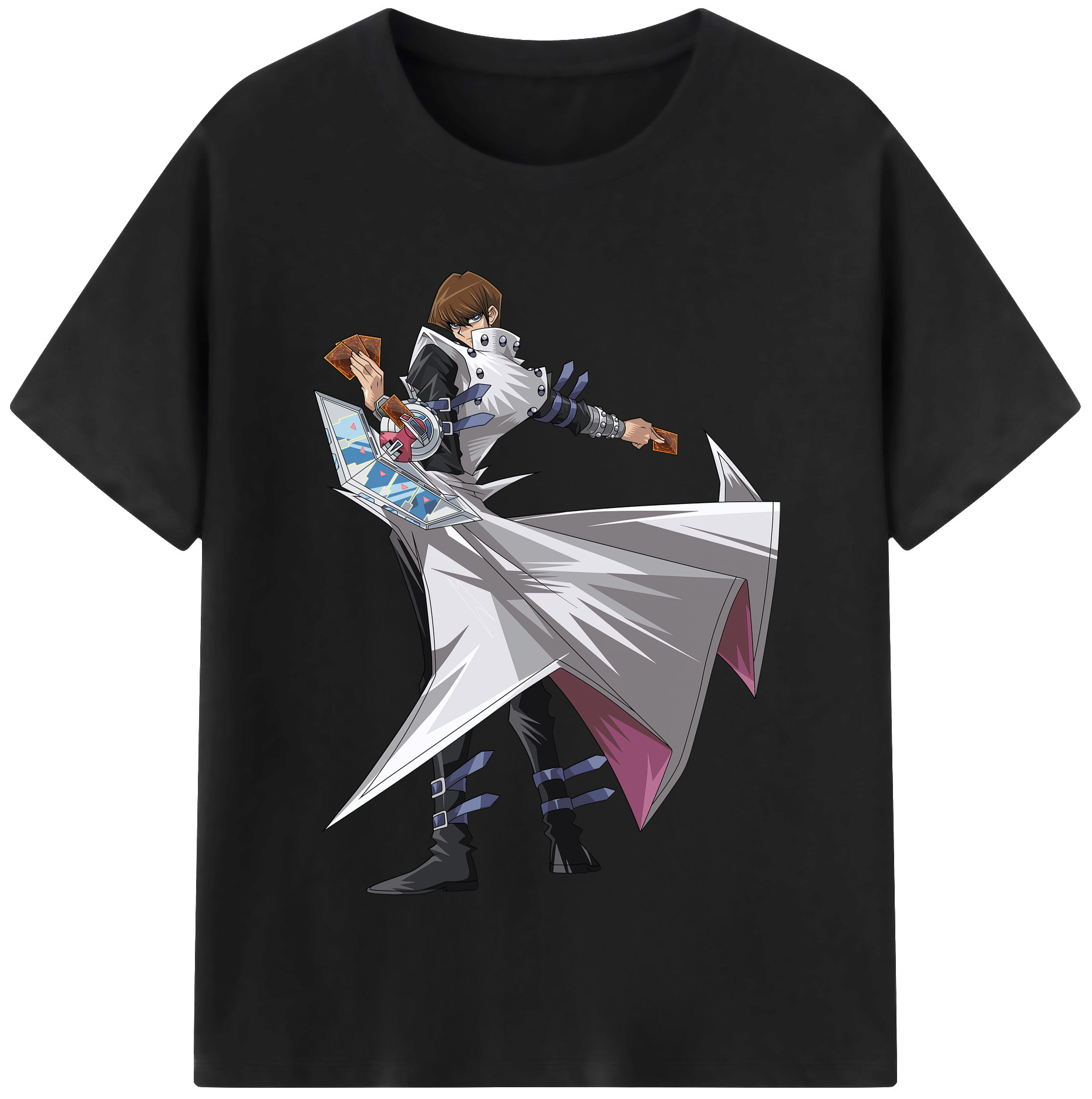 （画像用） 遊☆戯☆王 Yu-Gi-Oh! レディースカジュアルプリントTシャツ（綿100％）