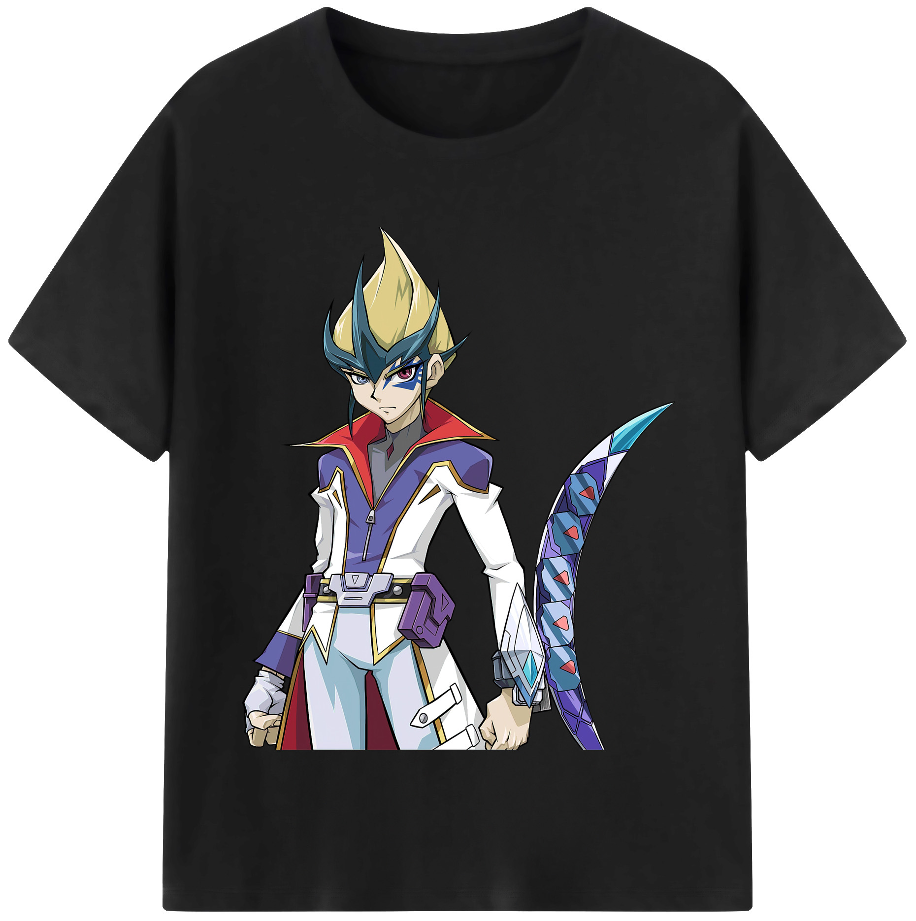 （画像用） 遊☆戯☆王 Yu-Gi-Oh! レディースカジュアルプリントTシャツ（綿100％）