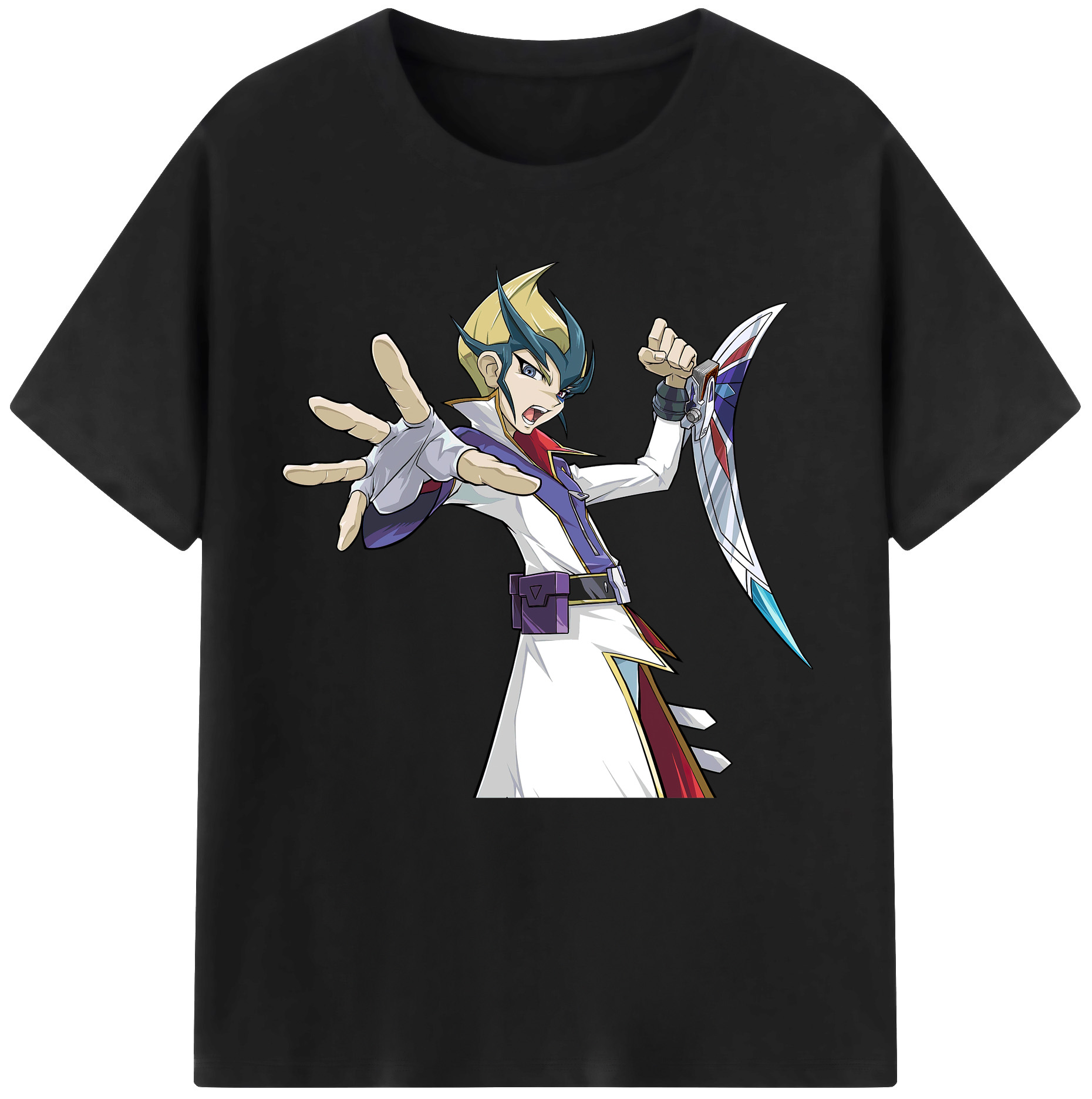（画像用） 遊☆戯☆王 Yu-Gi-Oh! レディースカジュアルプリントTシャツ（綿100％）