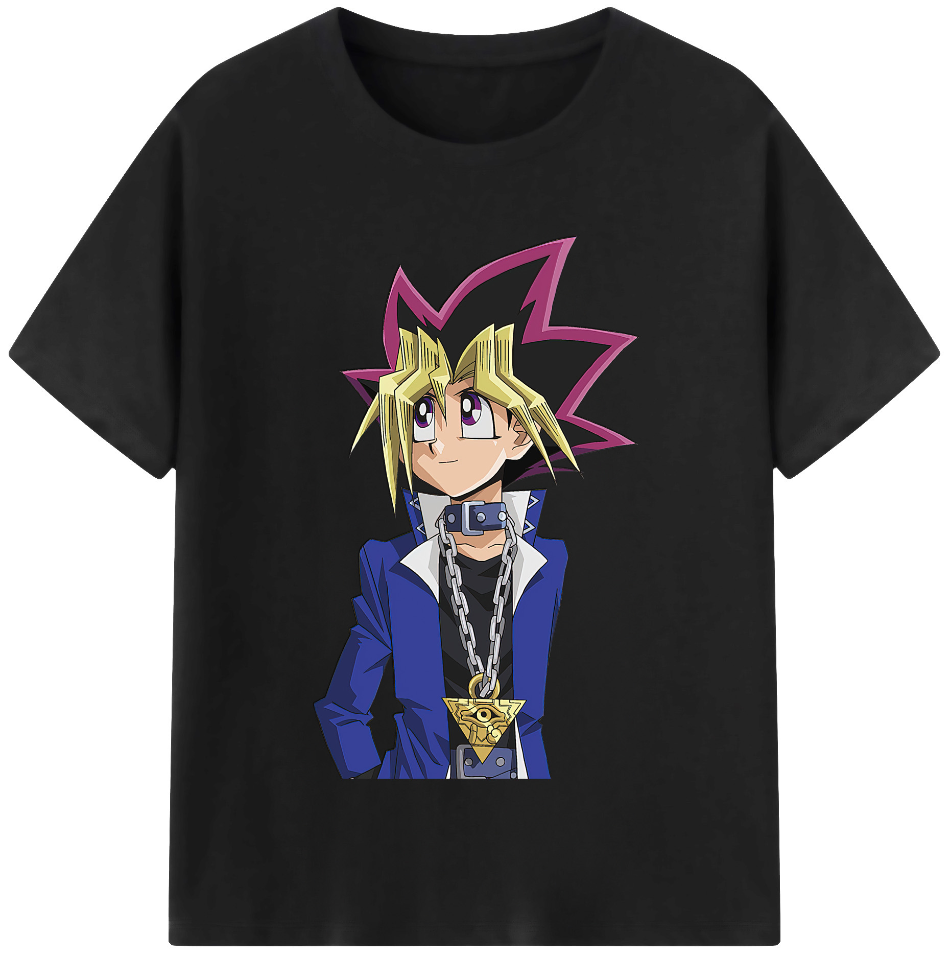 （画像用） 遊☆戯☆王 Yu-Gi-Oh! レディースカジュアルプリントTシャツ（綿100％）