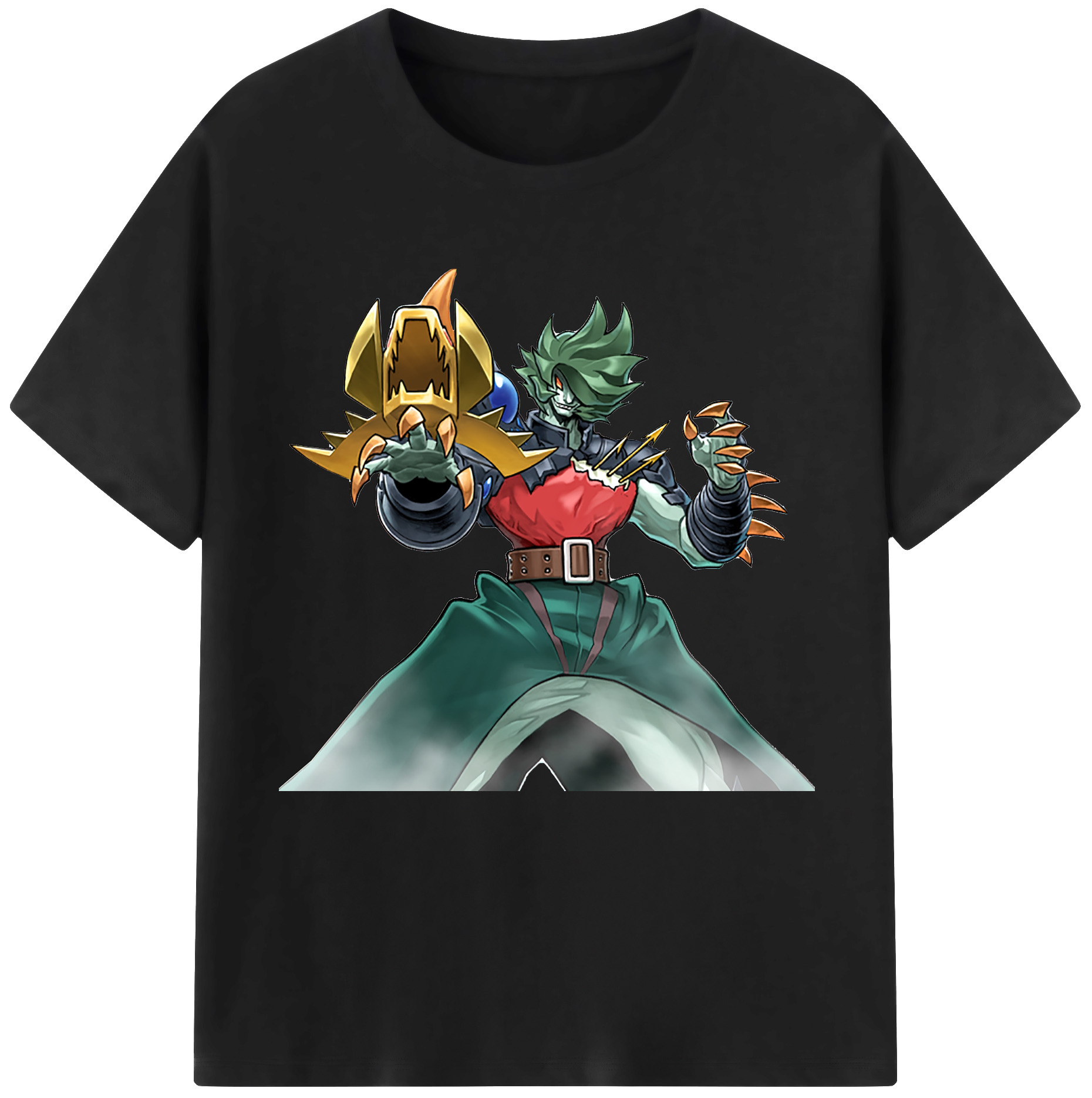 （画像用） 遊☆戯☆王 Yu-Gi-Oh! レディースカジュアルプリントTシャツ（綿100％）