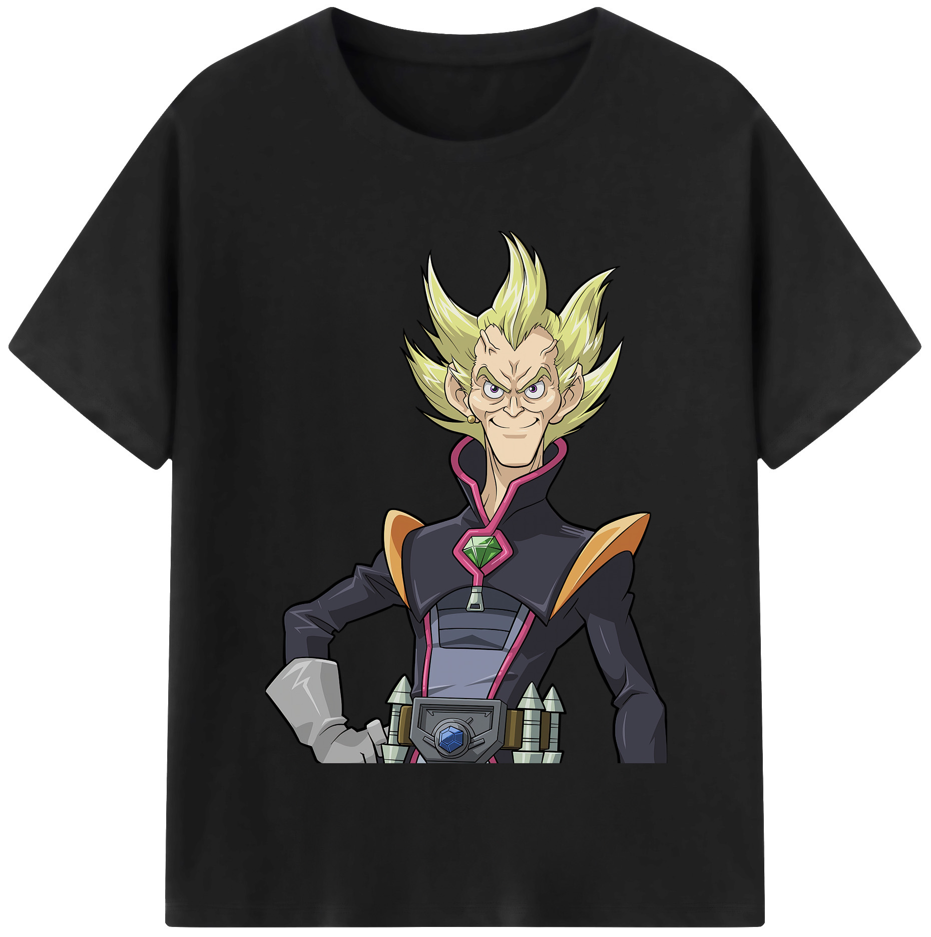 （画像用） 遊☆戯☆王 Yu-Gi-Oh! レディースカジュアルプリントTシャツ（綿100％）