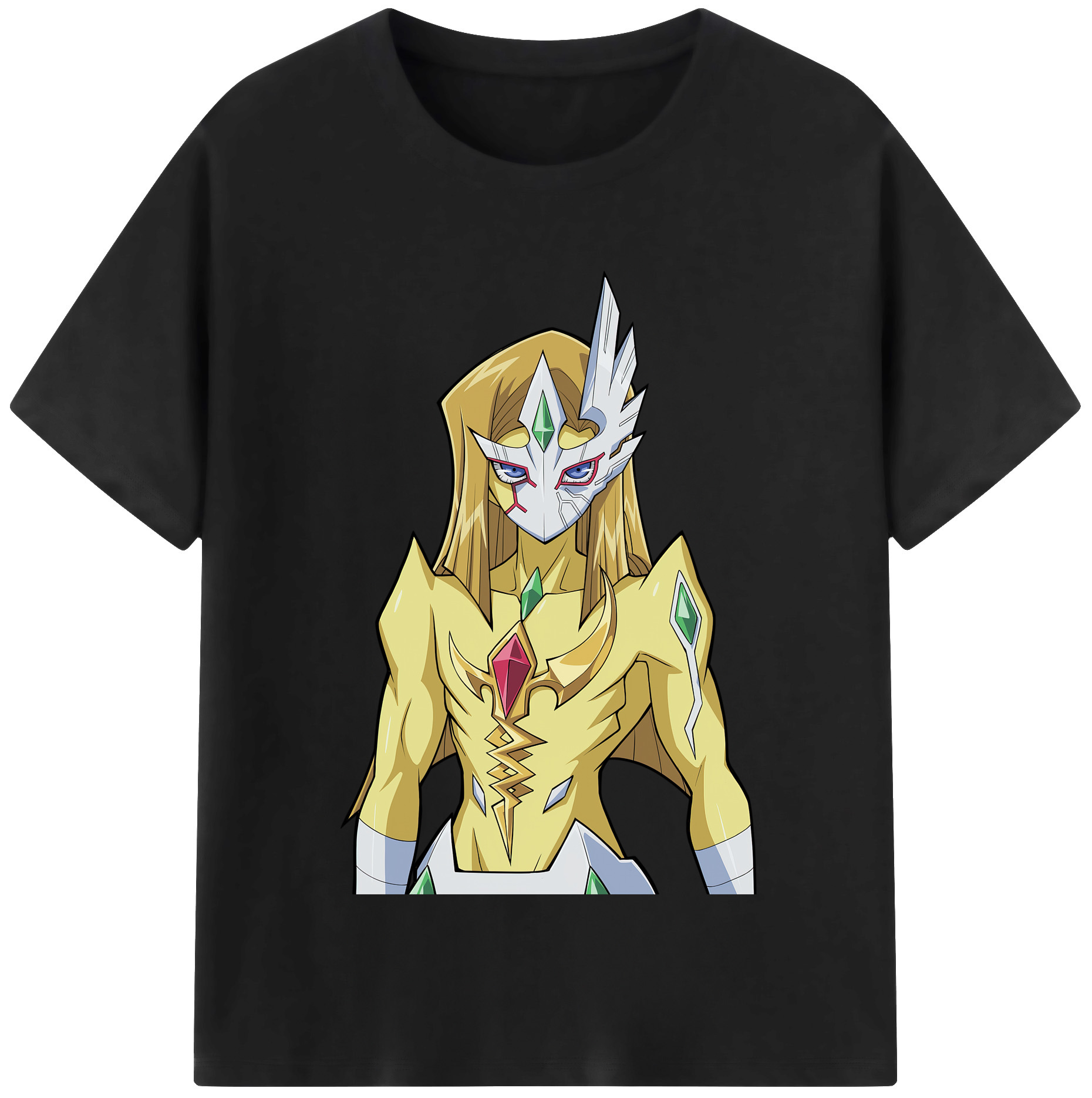 （画像用） 遊☆戯☆王 Yu-Gi-Oh! レディースカジュアルプリントTシャツ（綿100％）