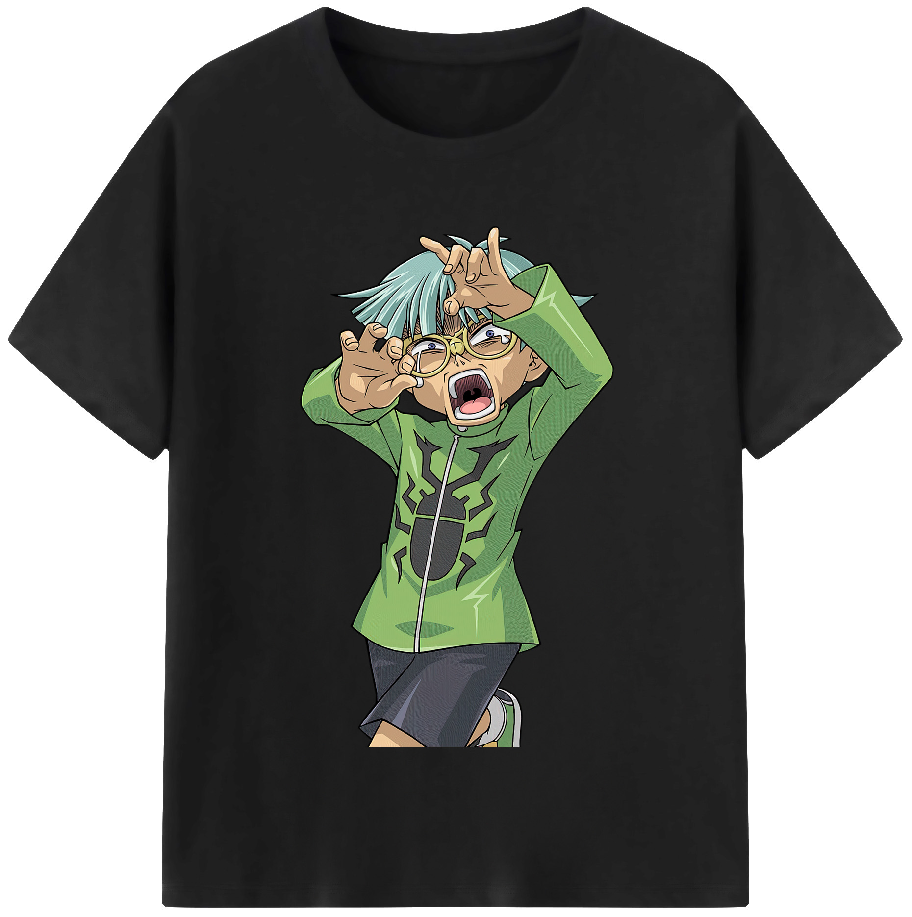 （画像用） 遊☆戯☆王 Yu-Gi-Oh! レディースカジュアルプリントTシャツ（綿100％）