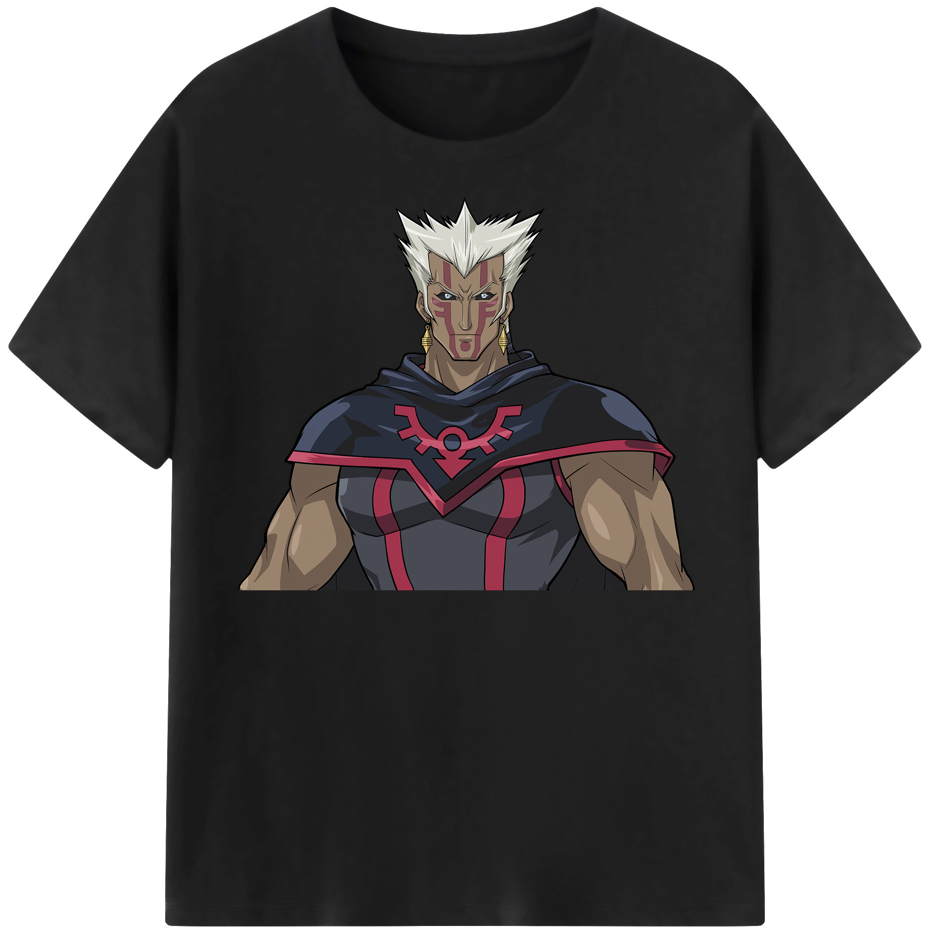 （画像用） 遊☆戯☆王 Yu-Gi-Oh! レディースカジュアルプリントTシャツ（綿100％）