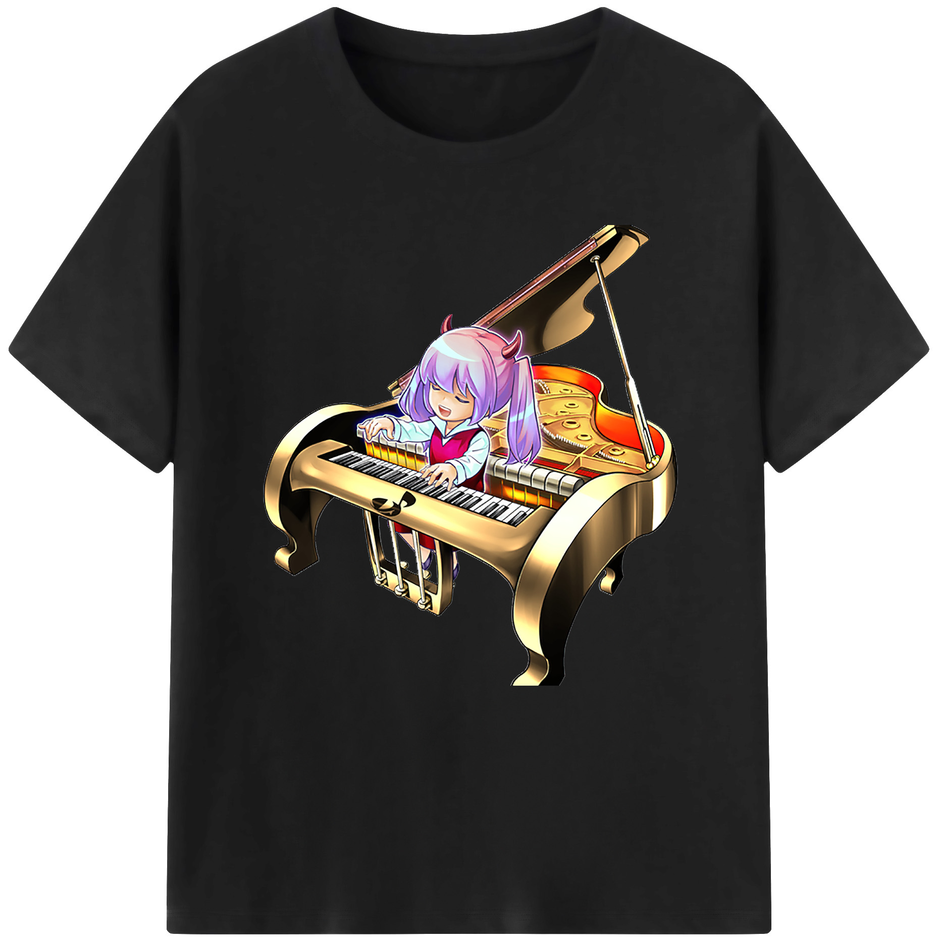 （画像用） 遊☆戯☆王 Yu-Gi-Oh! レディースカジュアルプリントTシャツ（綿100％）