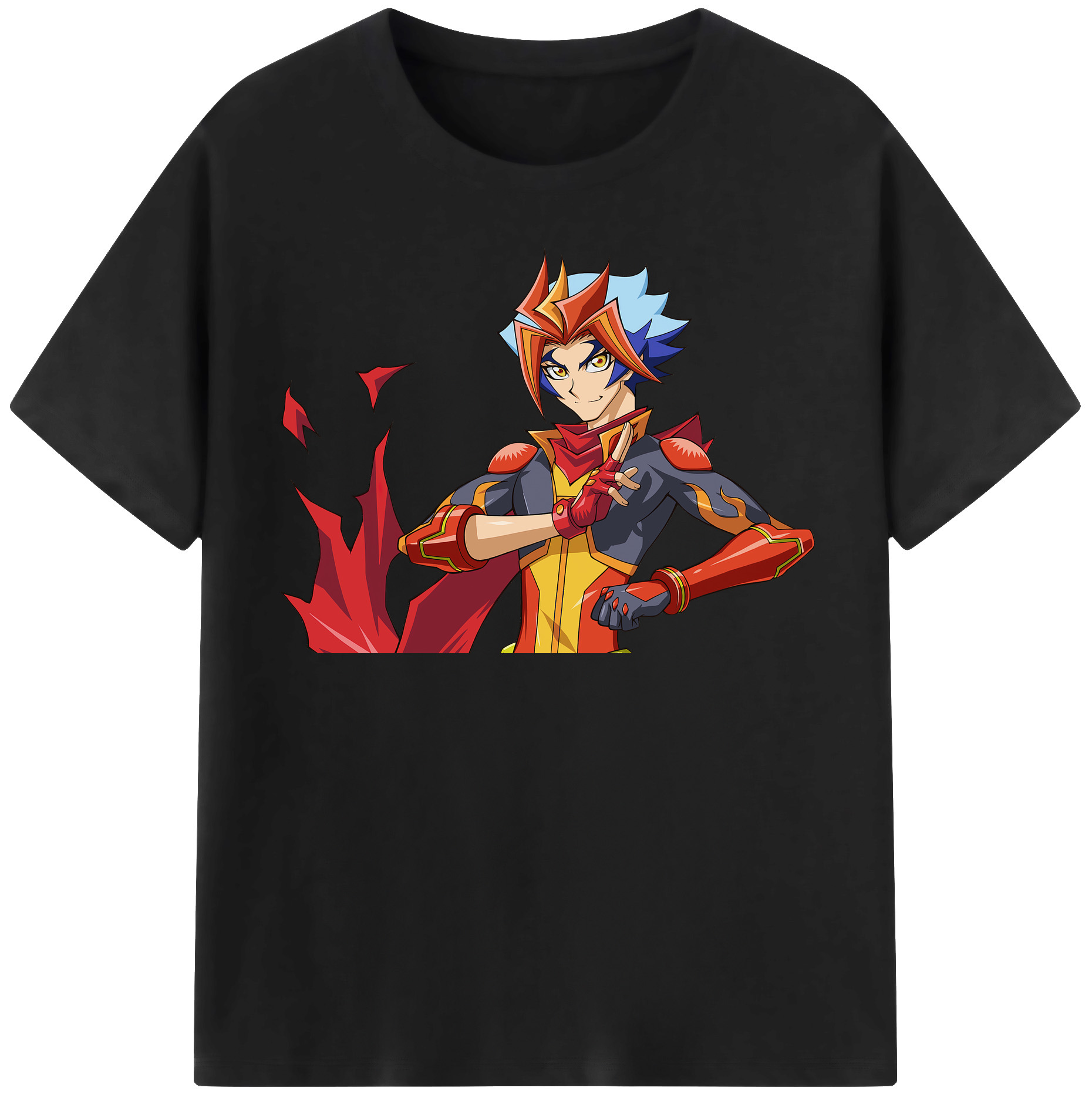 （画像用） 遊☆戯☆王 Yu-Gi-Oh! レディースカジュアルプリントTシャツ（綿100％）