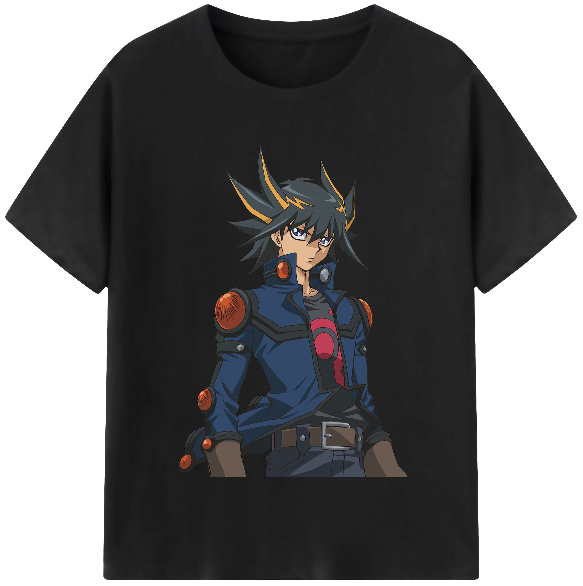 （画像用） 遊☆戯☆王 Yu-Gi-Oh! レディースカジュアルプリントTシャツ（綿100％）
