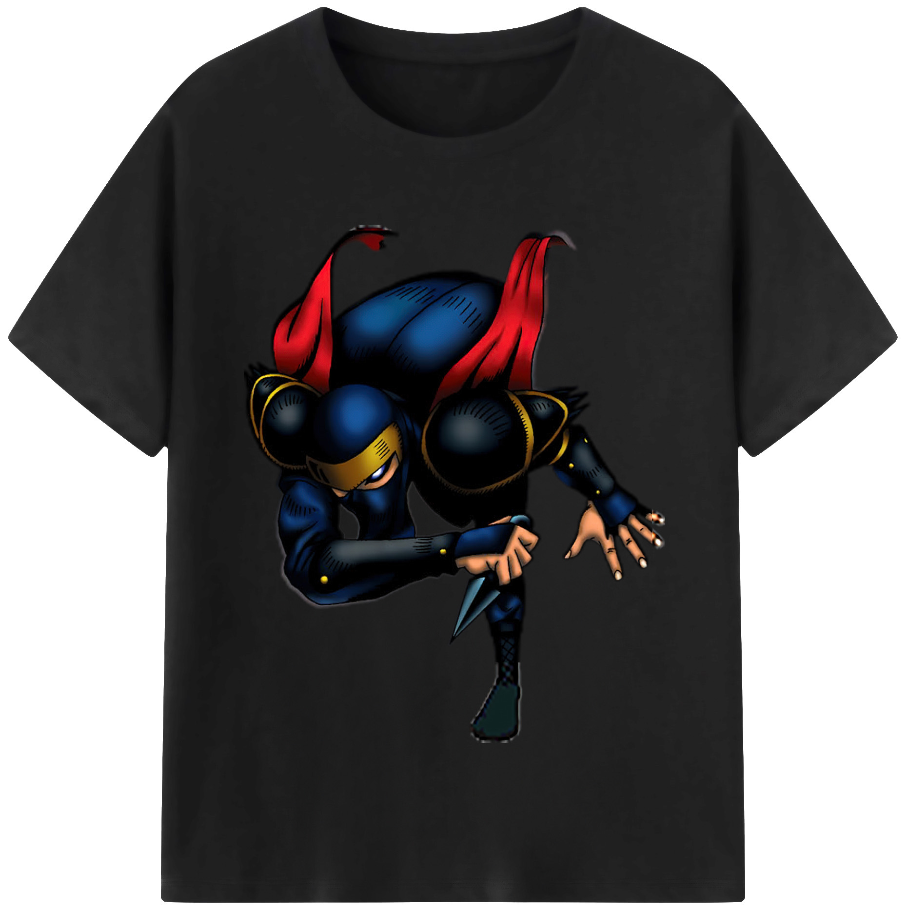 （画像用） 遊☆戯☆王 Yu-Gi-Oh! レディースカジュアルプリントTシャツ（綿100％）