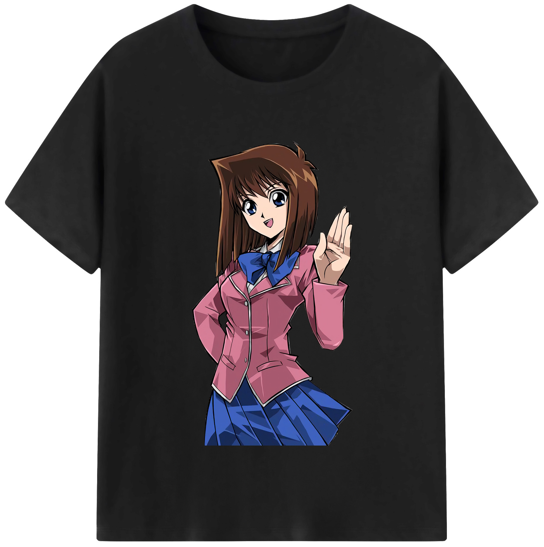（画像用） 遊☆戯☆王 Yu-Gi-Oh! レディースカジュアルプリントTシャツ（綿100％）