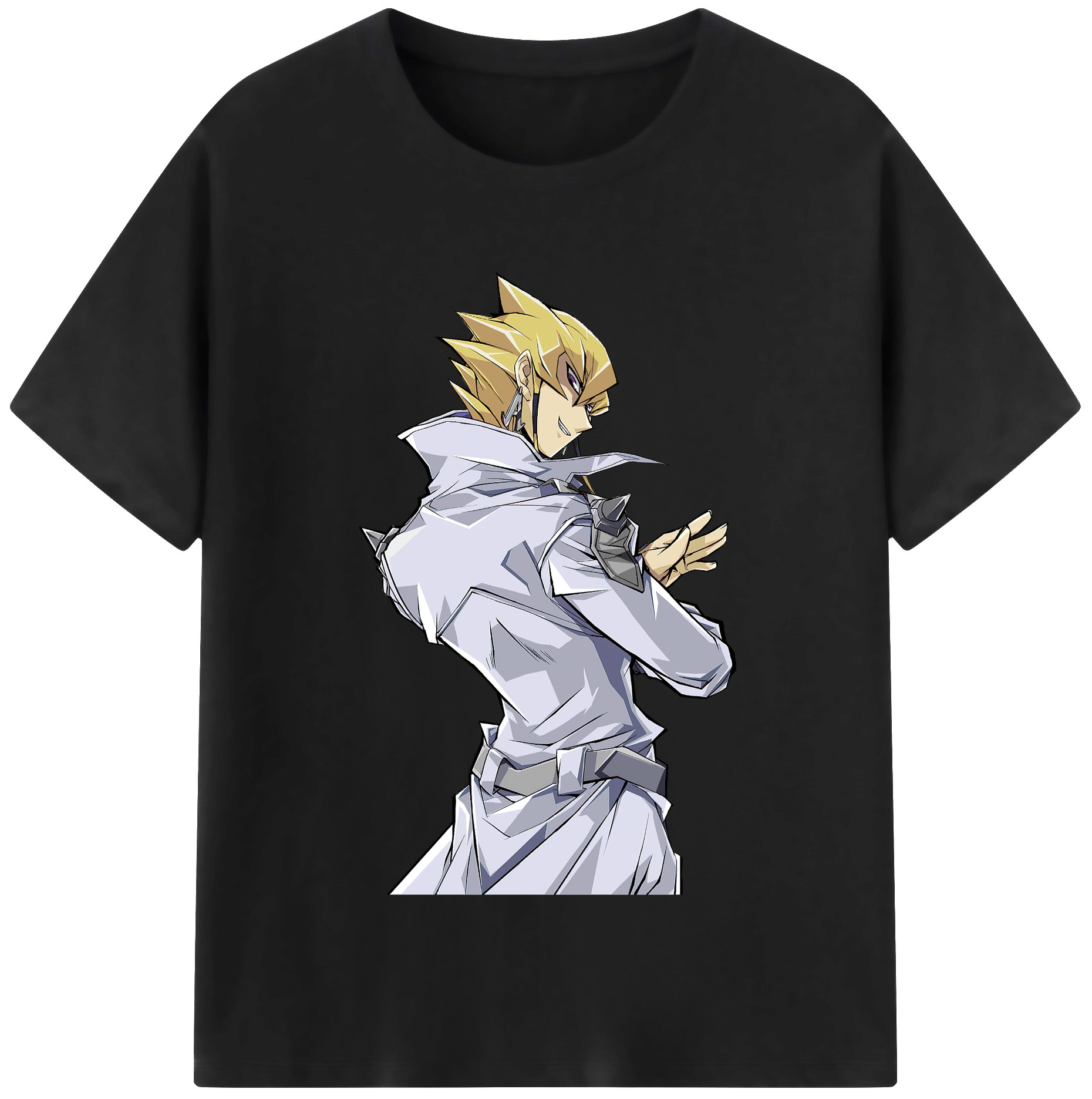 （画像用） 遊☆戯☆王 Yu-Gi-Oh! レディースカジュアルプリントTシャツ（綿100％）
