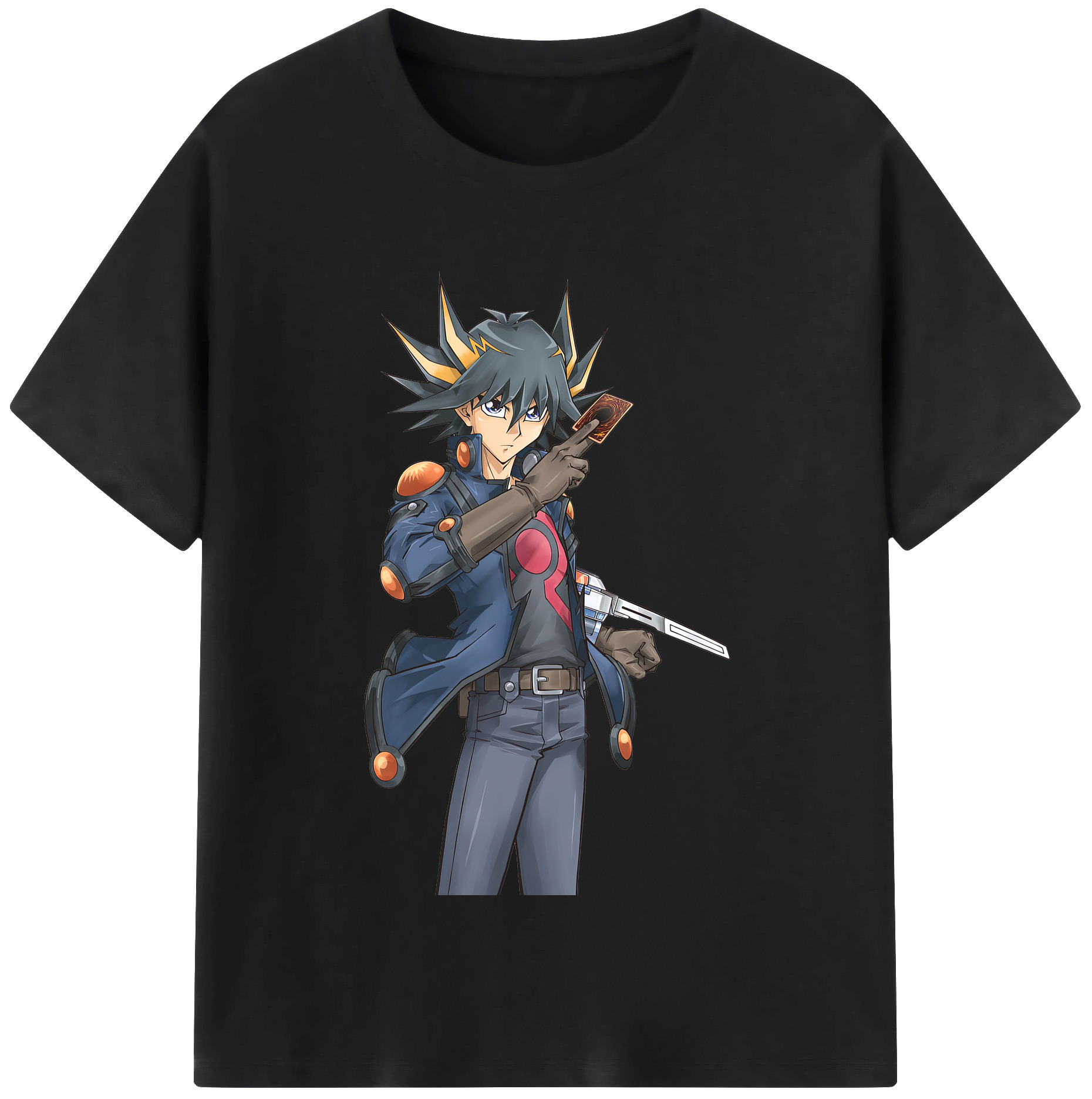 （画像用） 遊☆戯☆王 Yu-Gi-Oh! レディースカジュアルプリントTシャツ（綿100％）