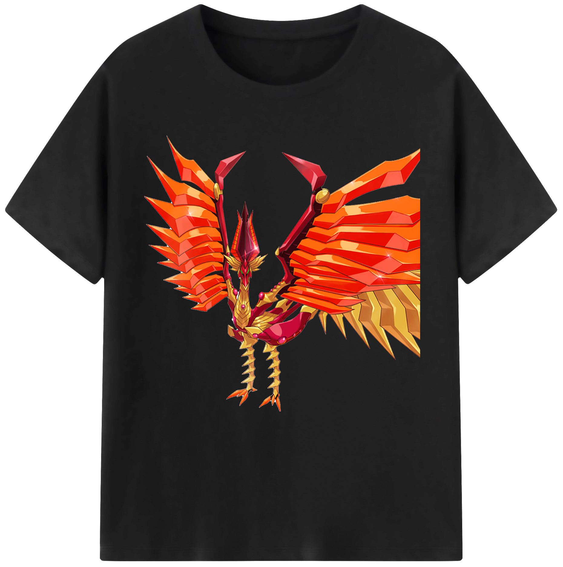 （画像用） 遊☆戯☆王 Yu-Gi-Oh! レディースカジュアルプリントTシャツ（綿100％）